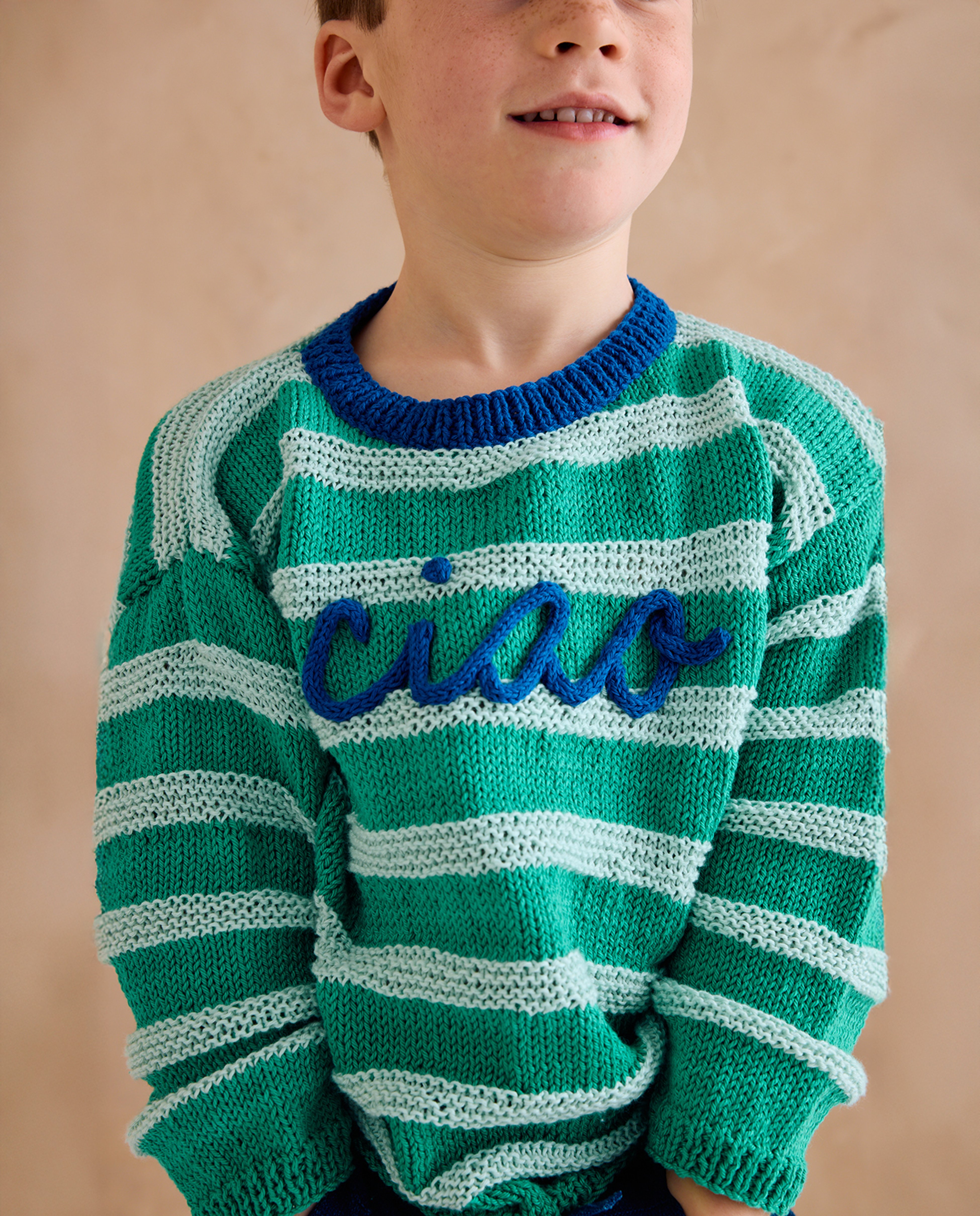 Child's Sweater Pattern Flavio