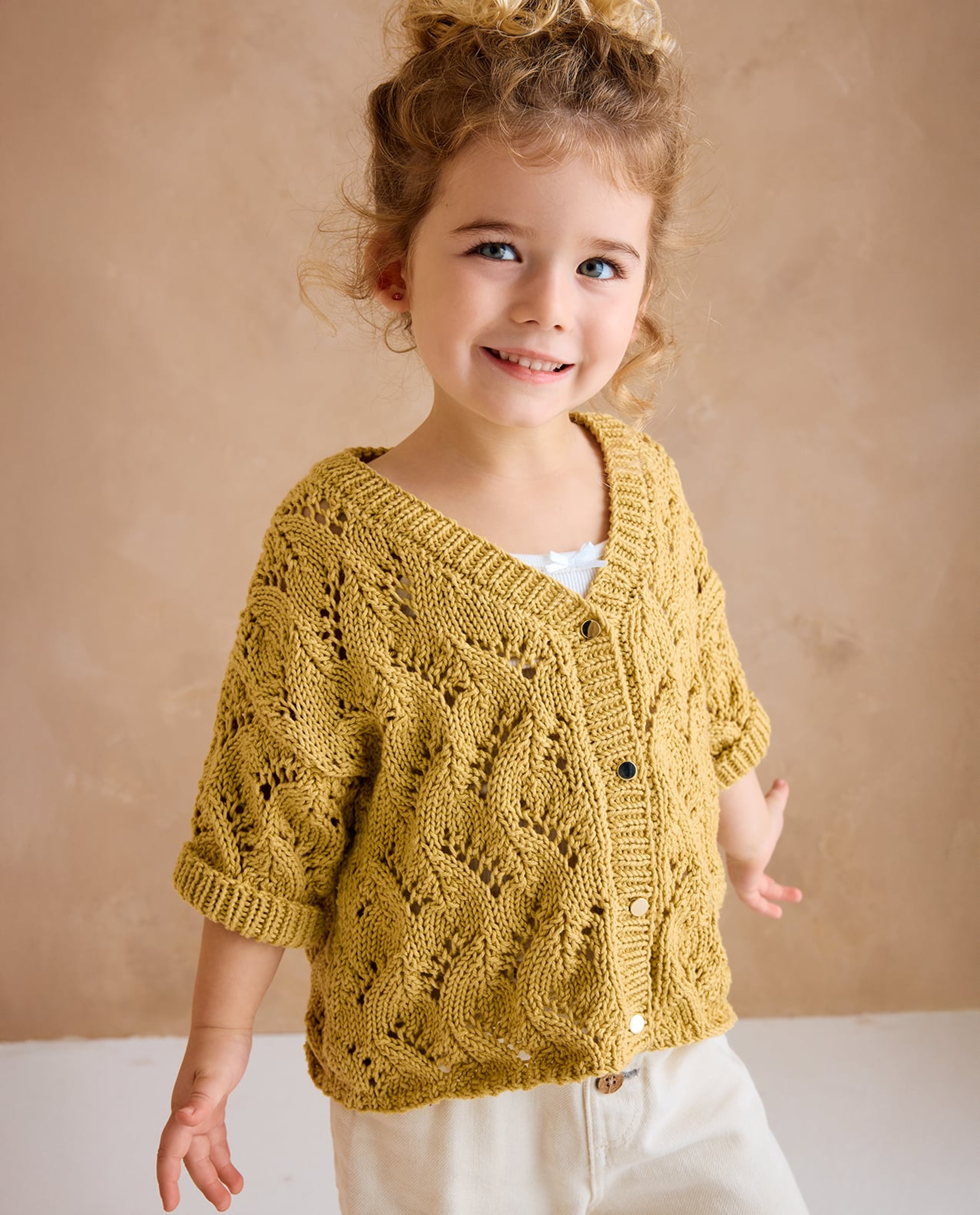 Modèle Enfant Gilet Flore