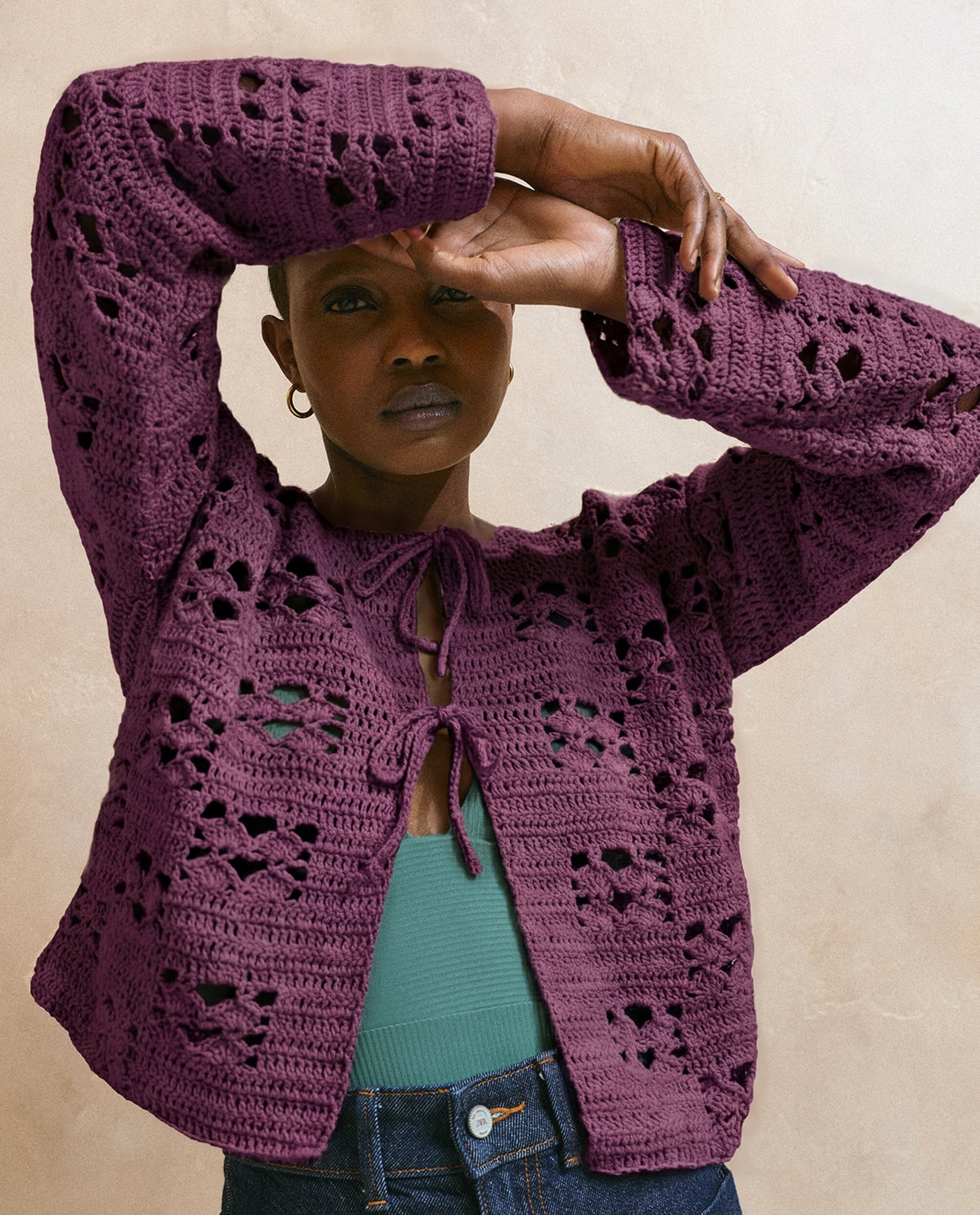 Modèle Femme Gilet Hanaé