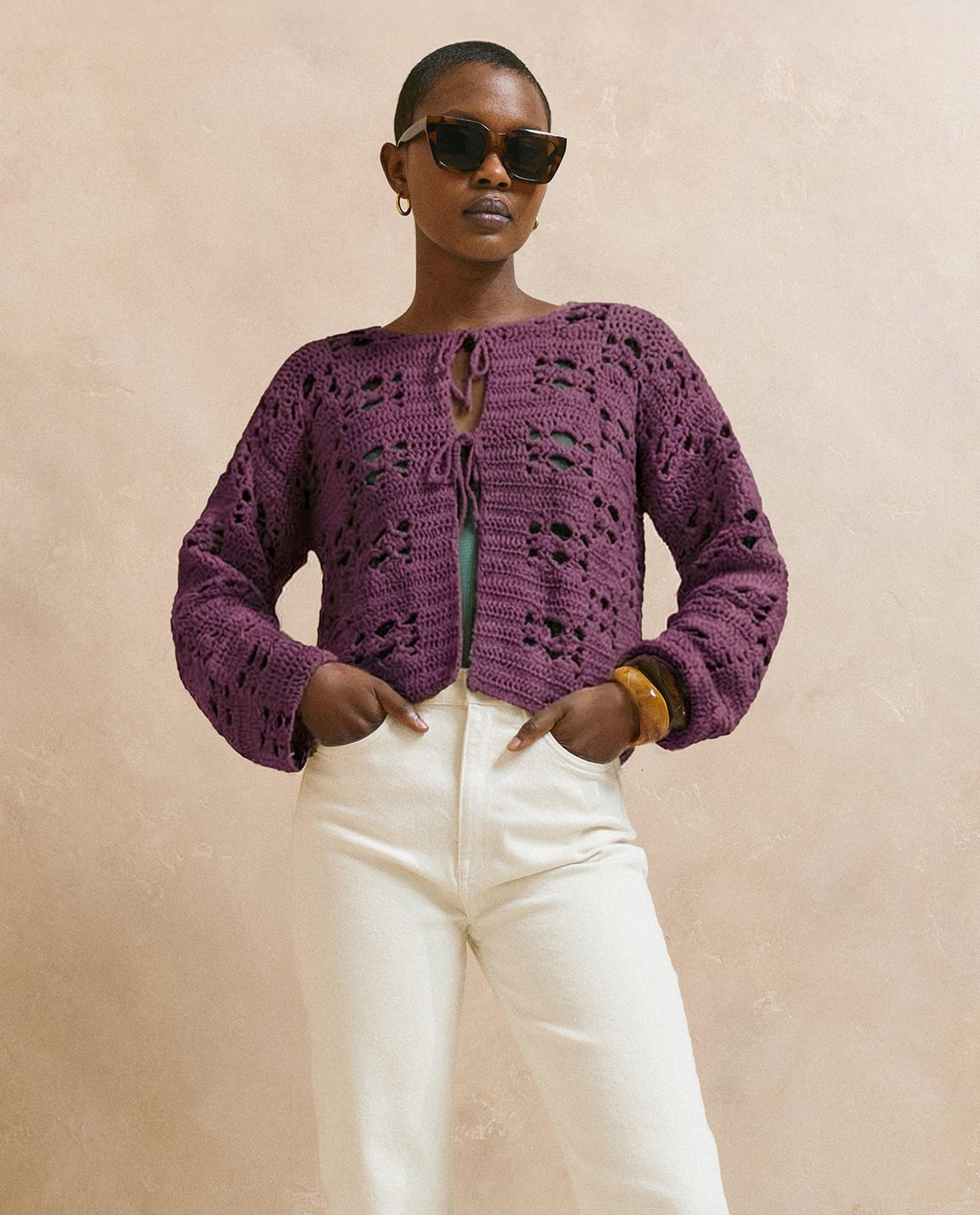 Modèle Femme Gilet Hanaé