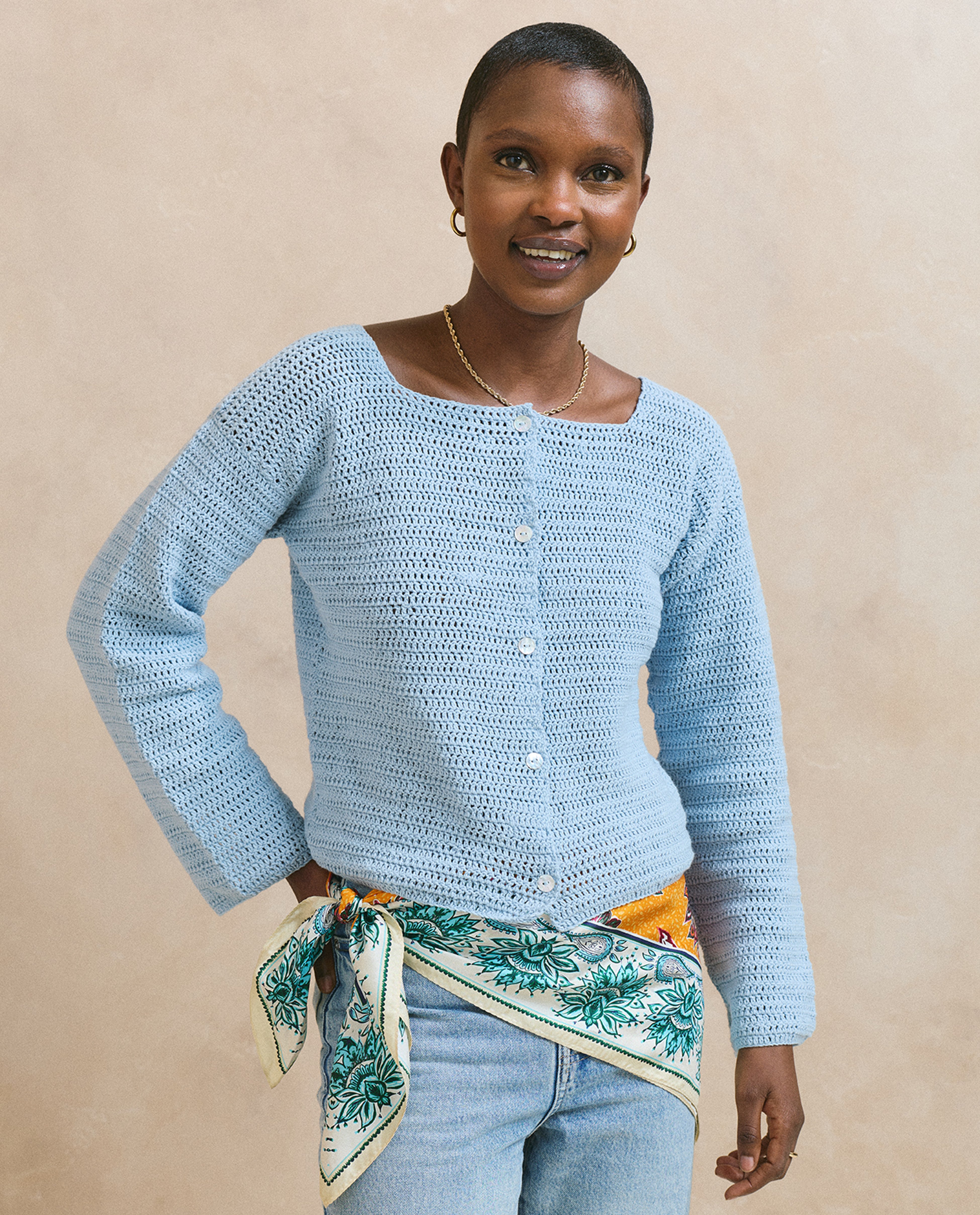 Damesmodel Vest Helga