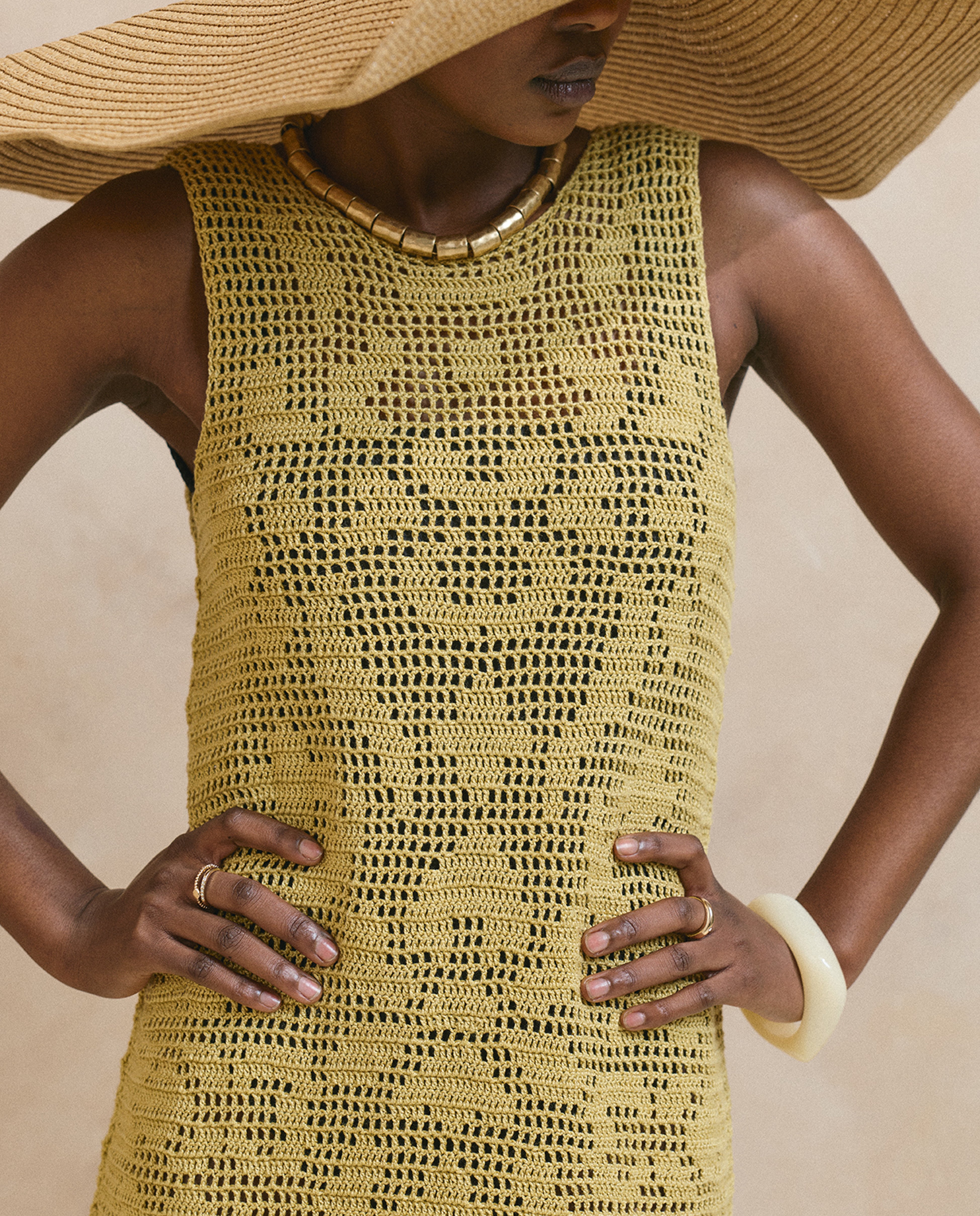 Vrouwenmodel Heulalie Jurk