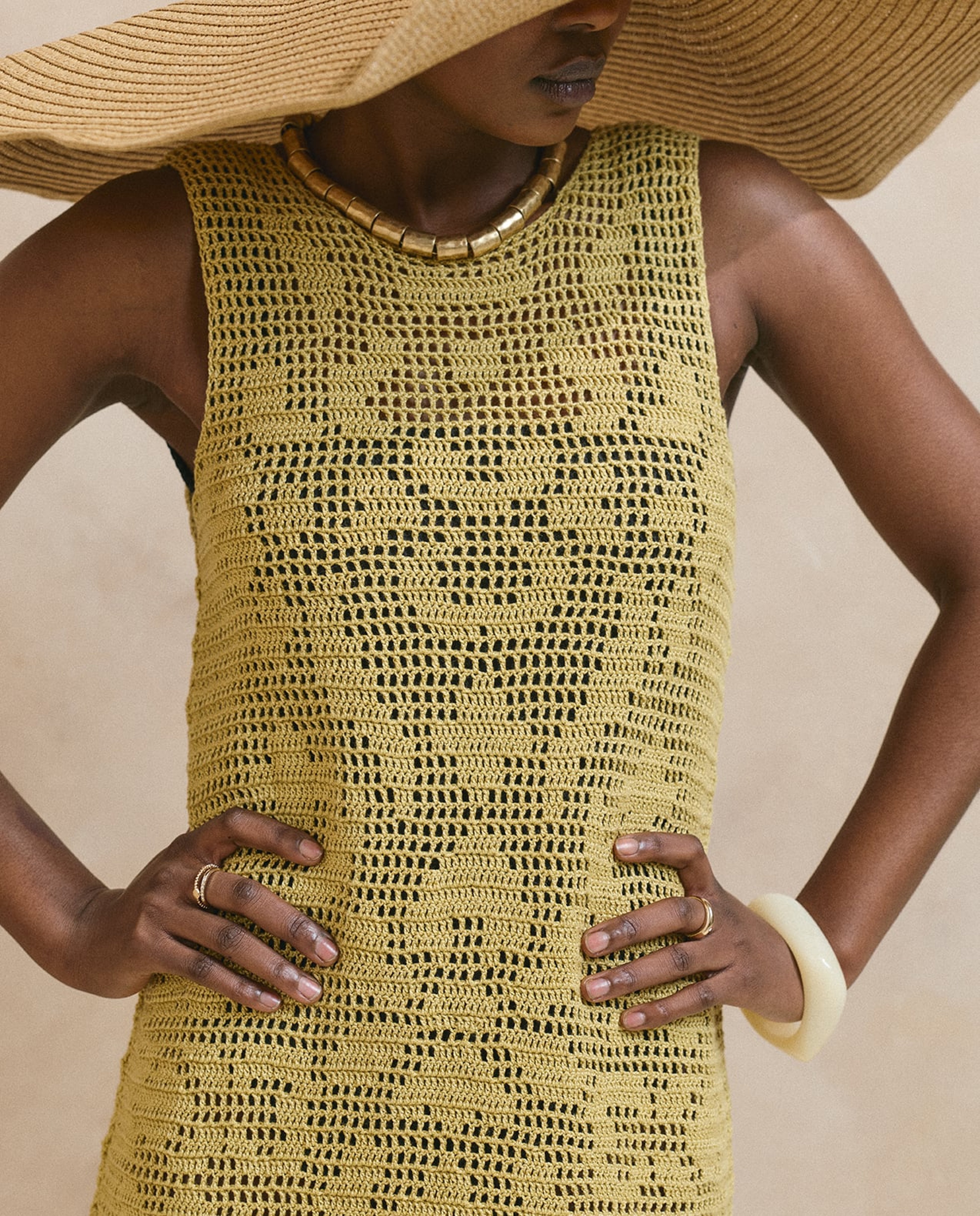 Vrouwenmodel Heulalie Jurk