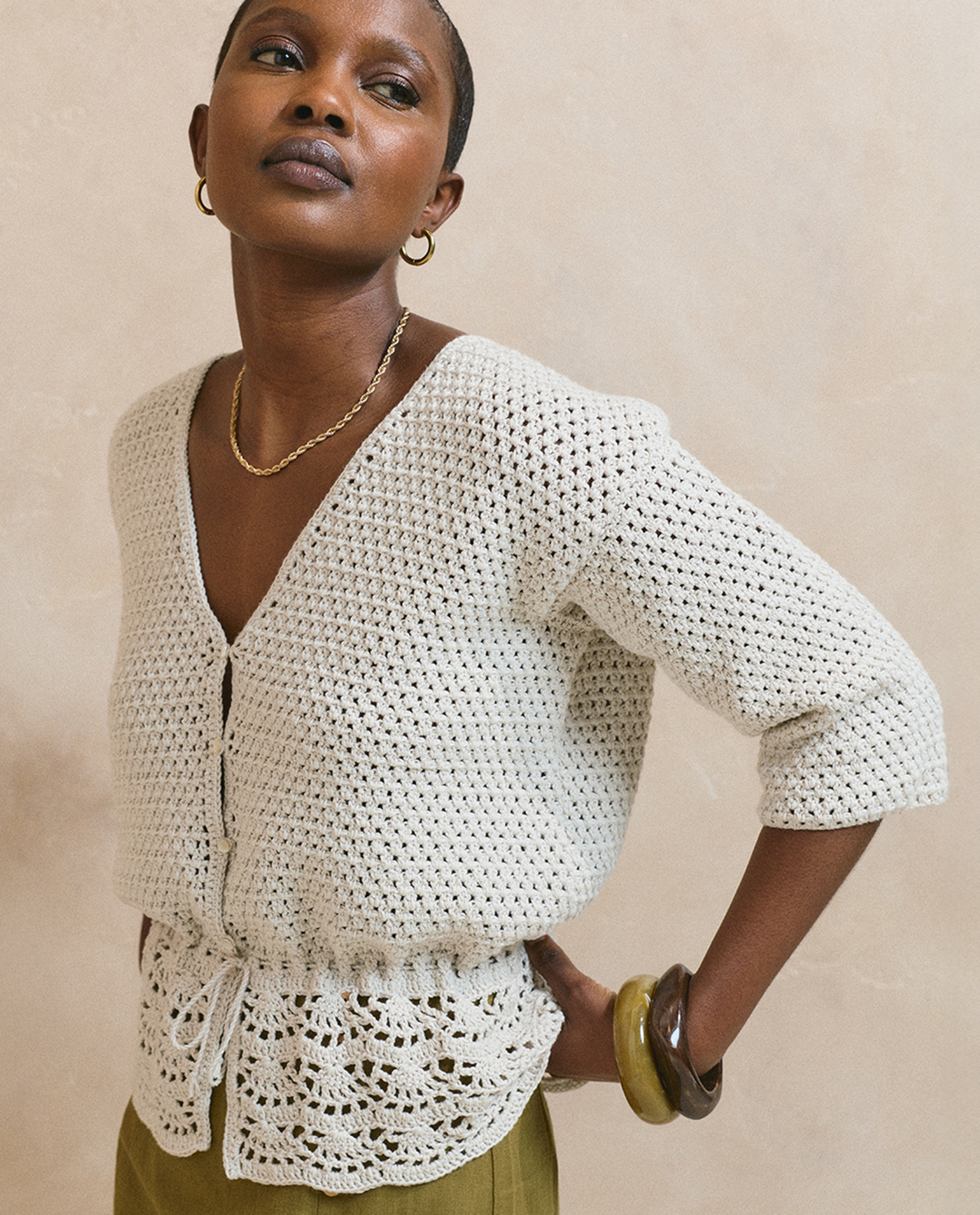 Modèle Femme Gilet Héloïse