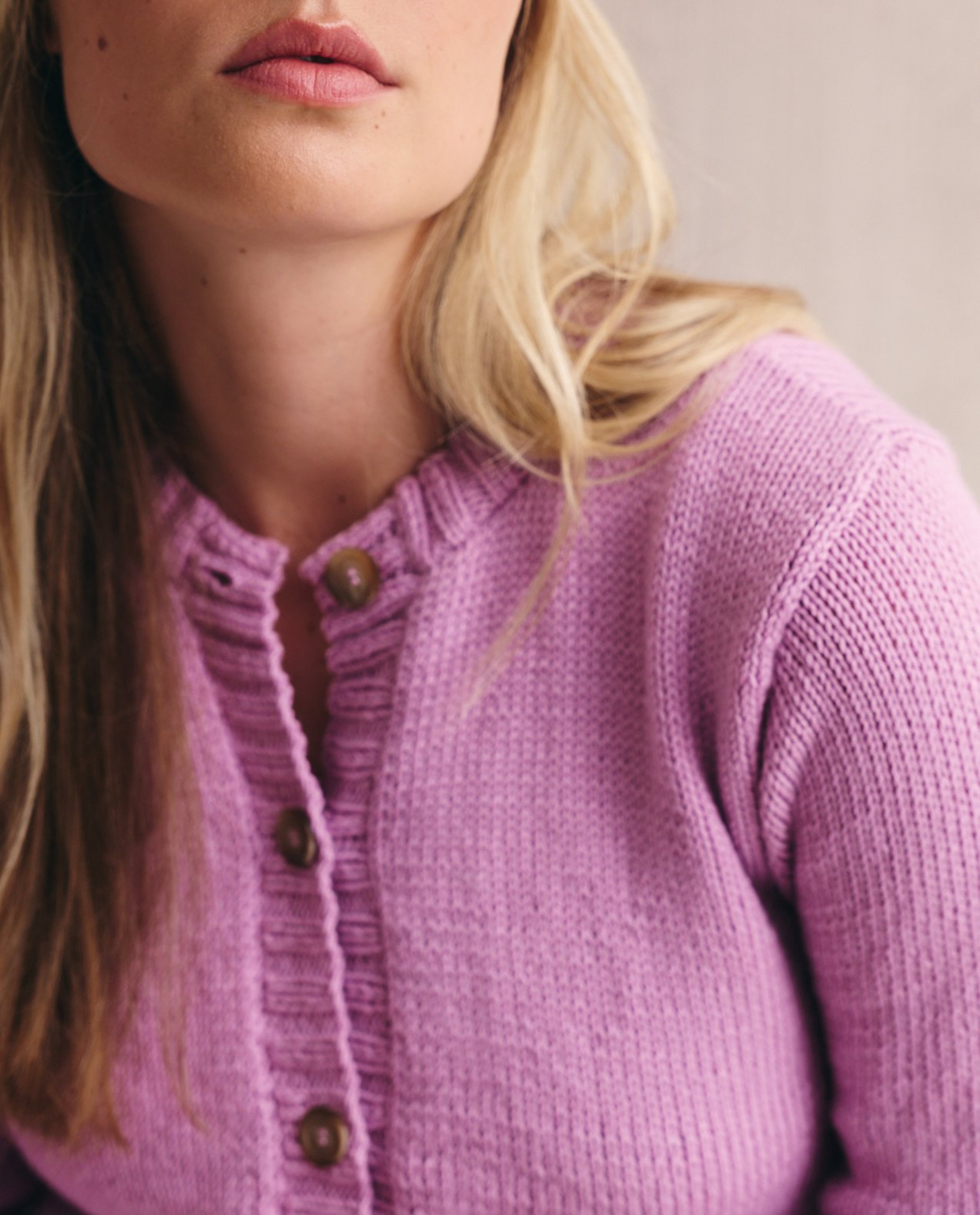 Modèle Cardigan Femme Leah