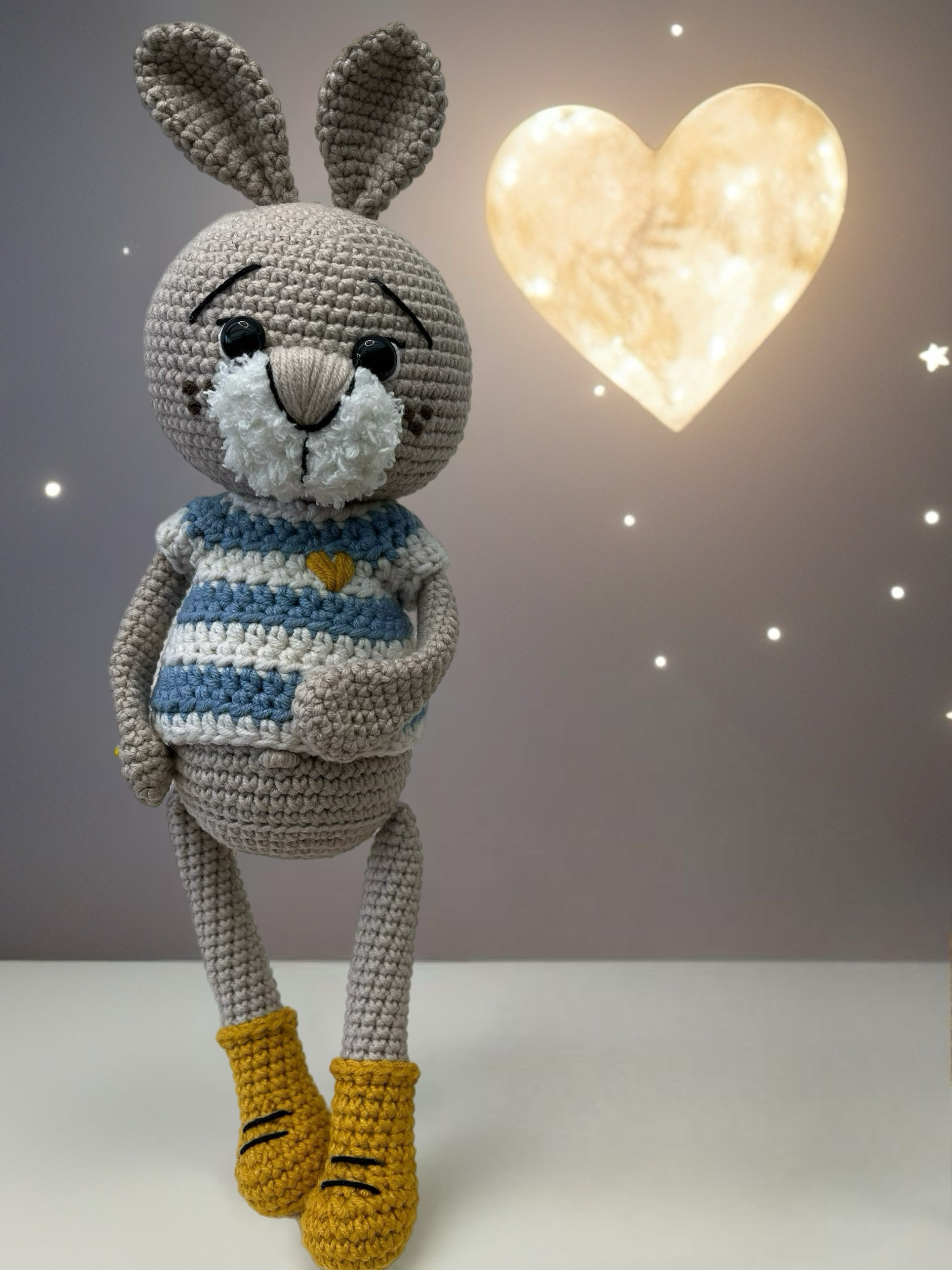 Amigurumi Marin Le Lapin Amoureux