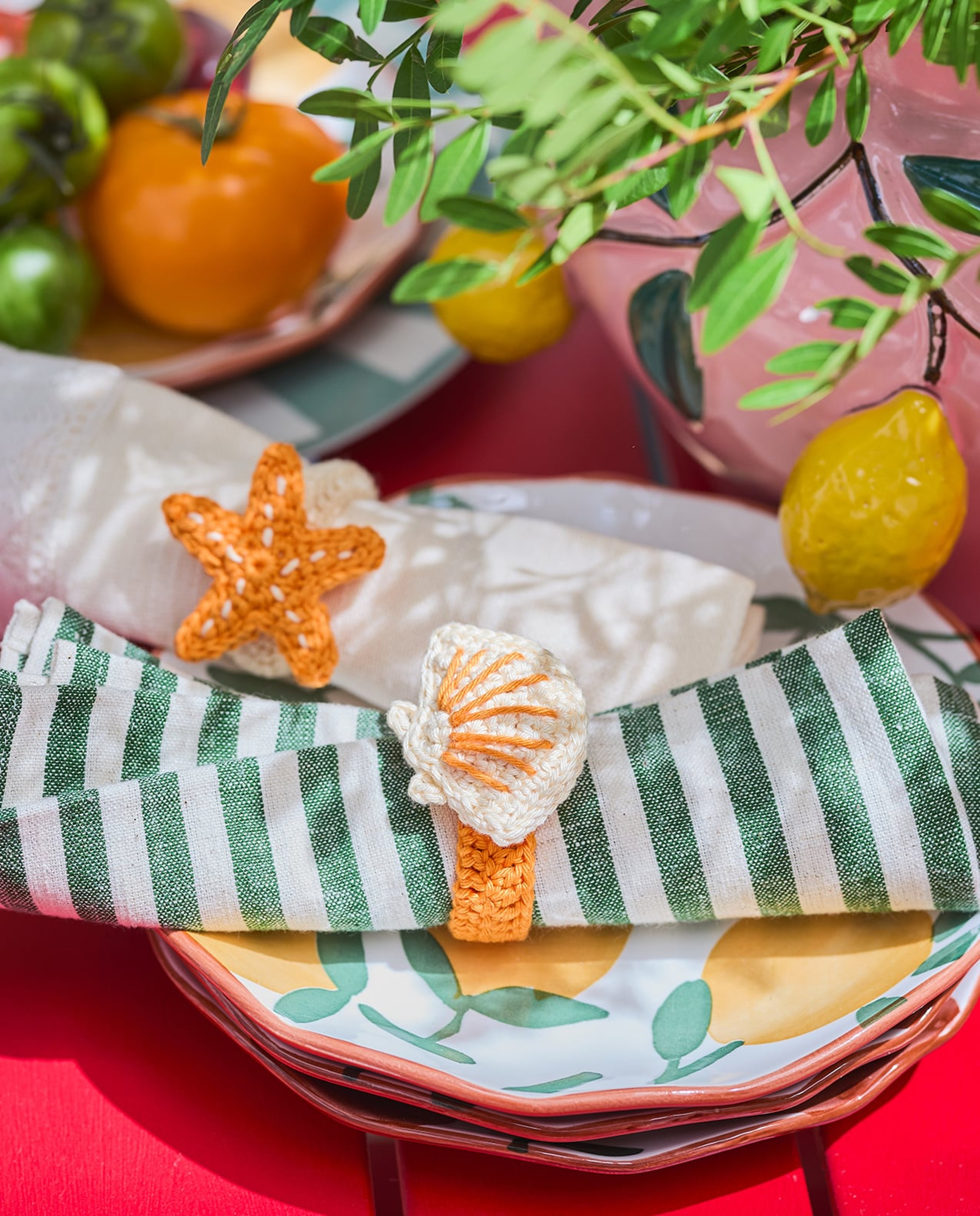 Modèle Décoration Ronds Serviette Turin