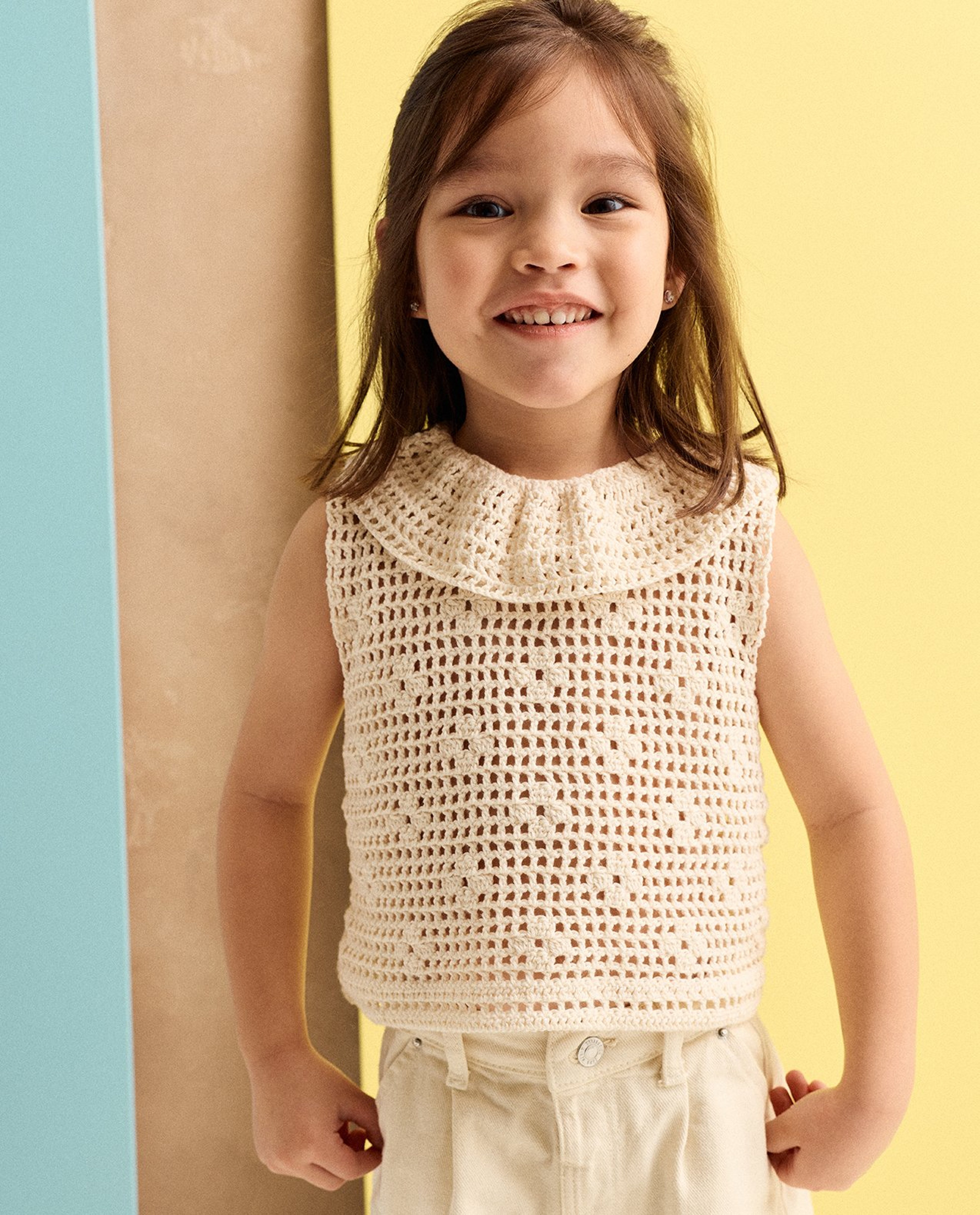 Kinder Model Marcilie Tanktop