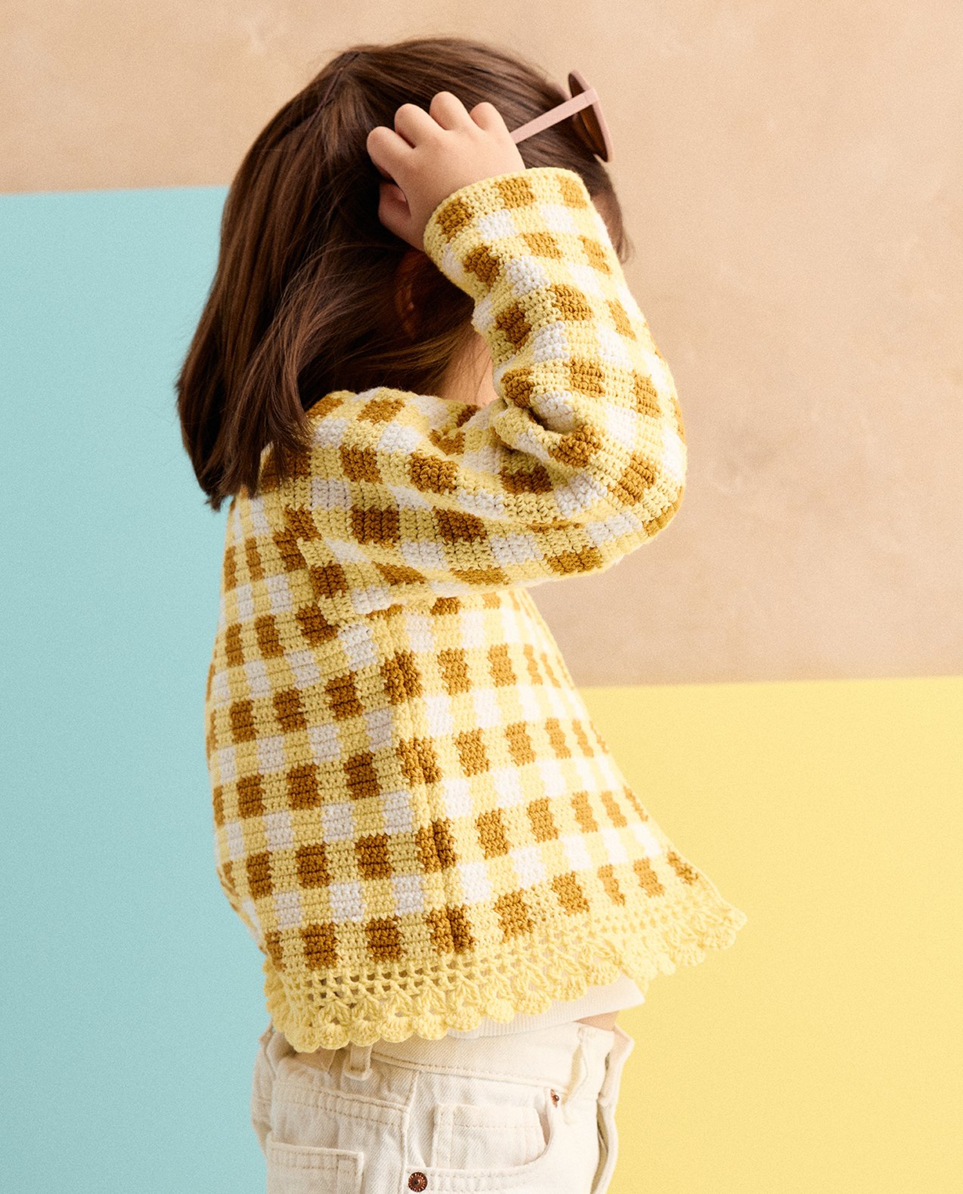 Kindermodel Vest Mélia