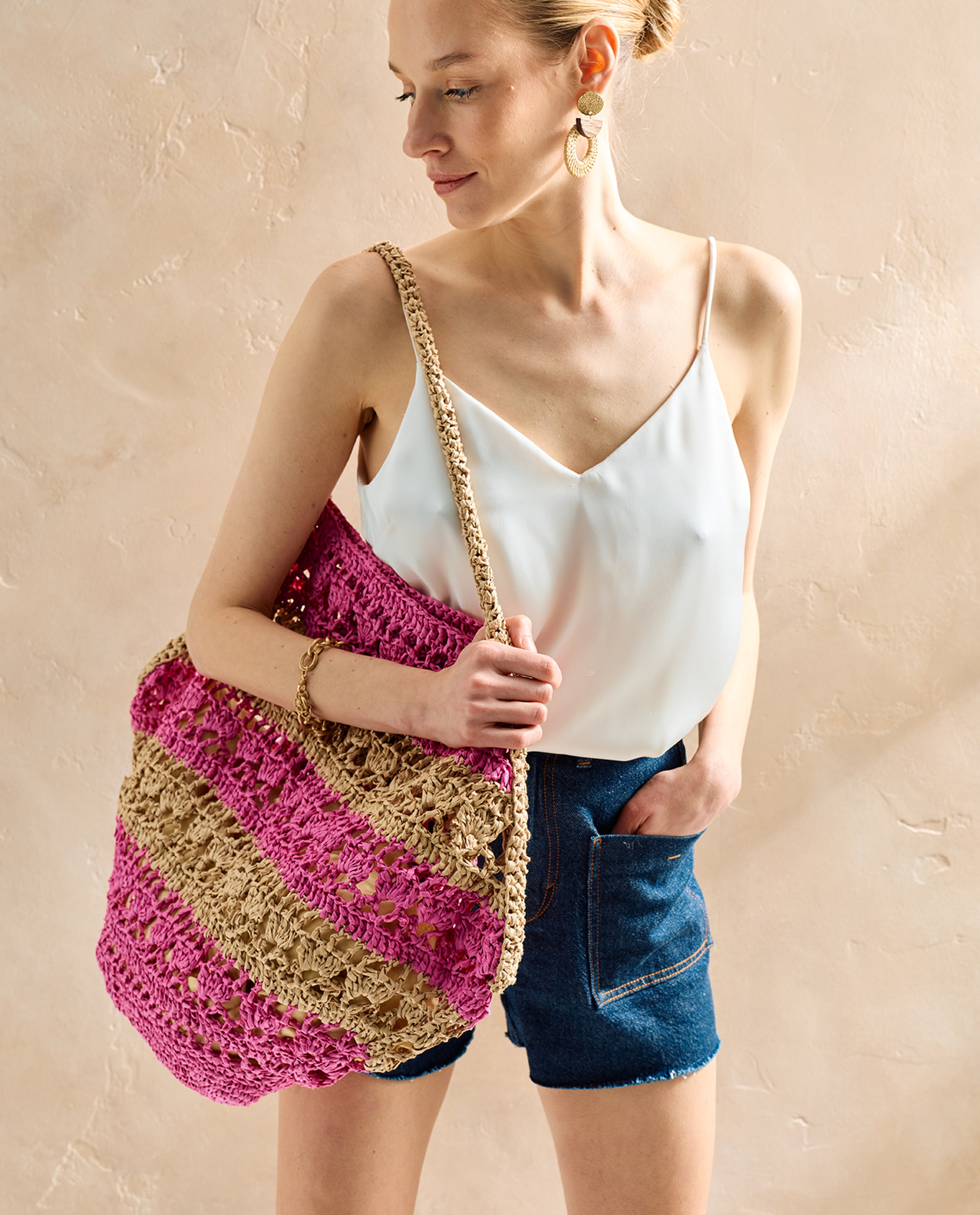 Modèle Accessoire Sac Cabas Naïs