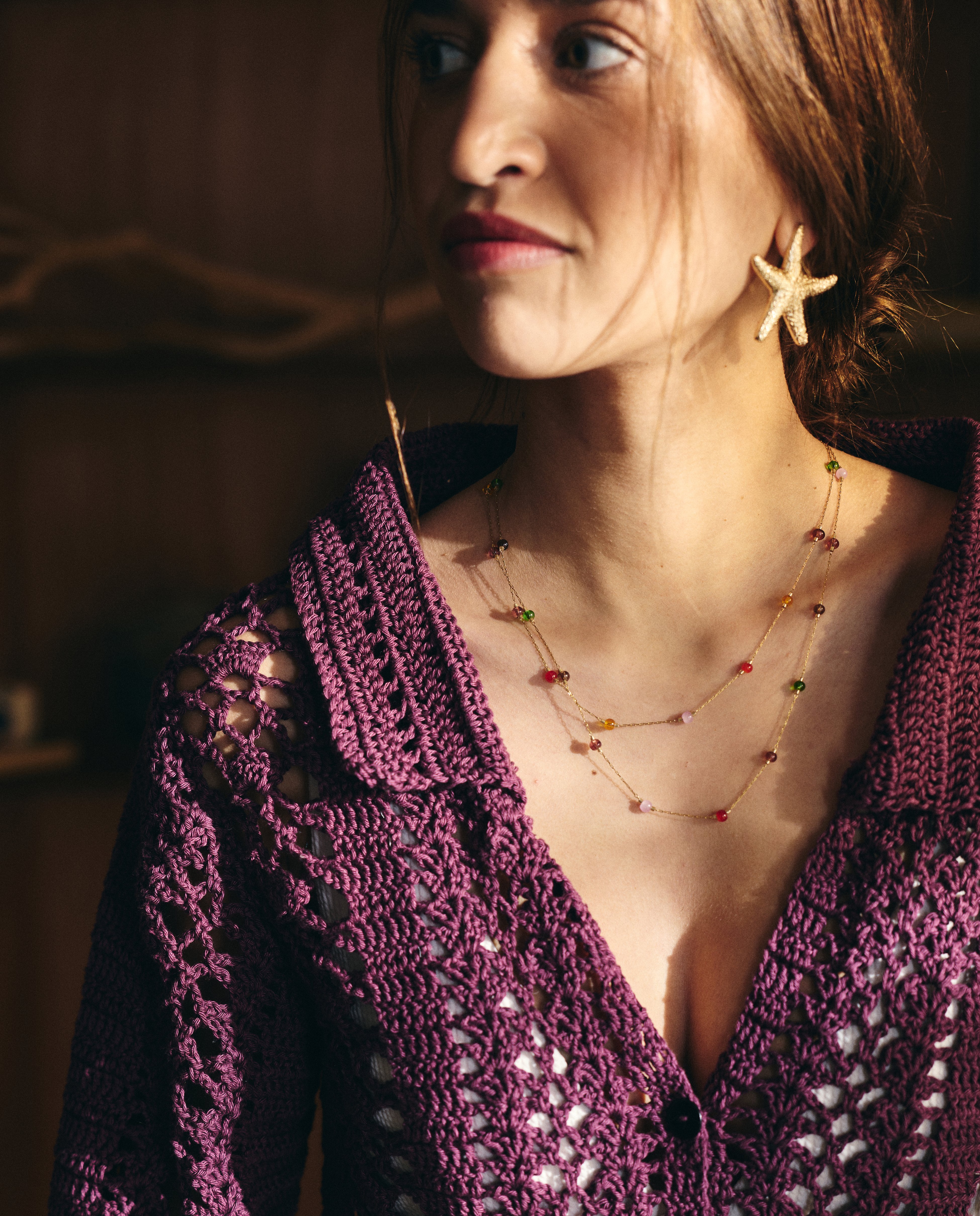 Modèle Maxi Cardigan Femme Ataroa