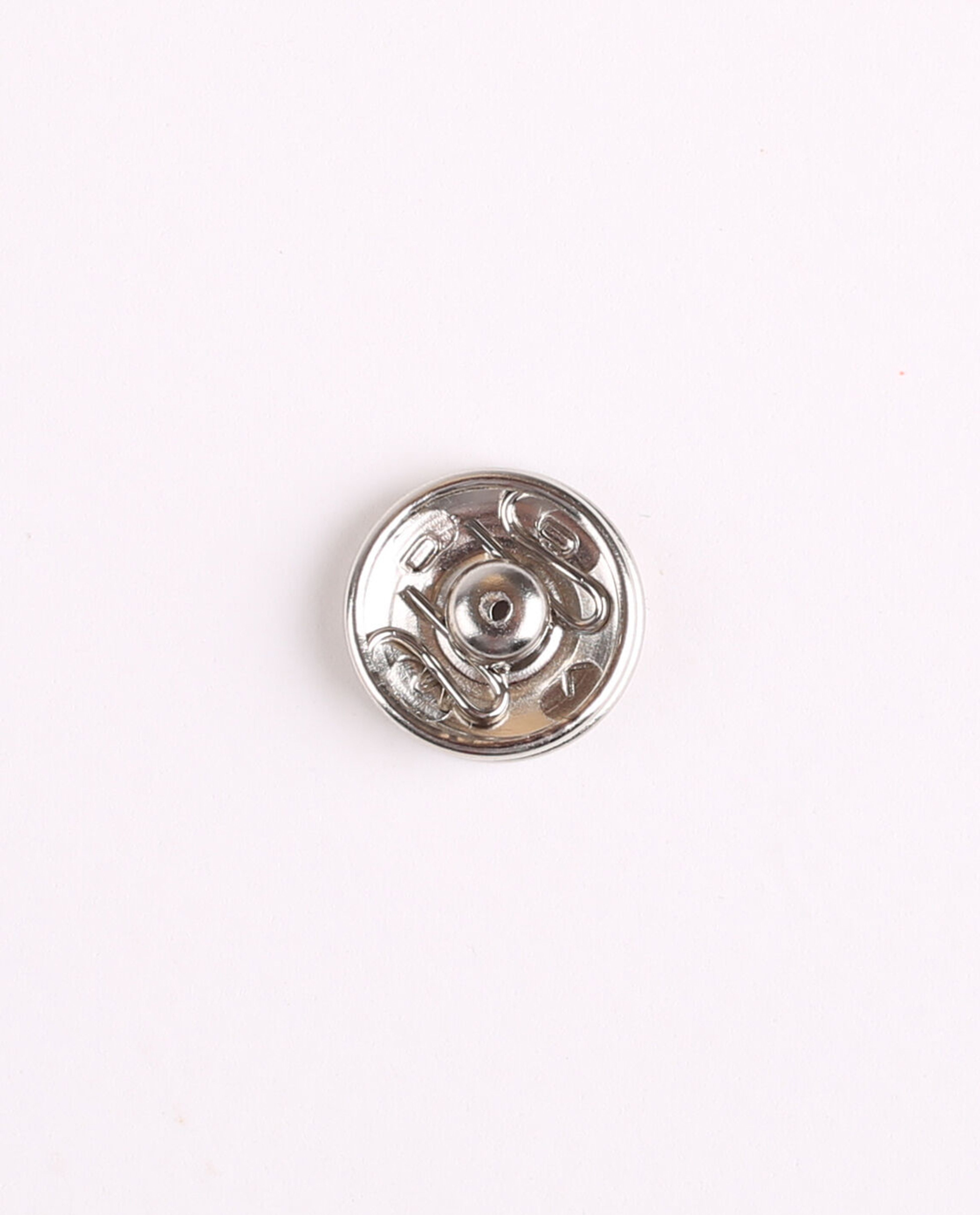 Lot De 6 Pressions - 13mm Argent