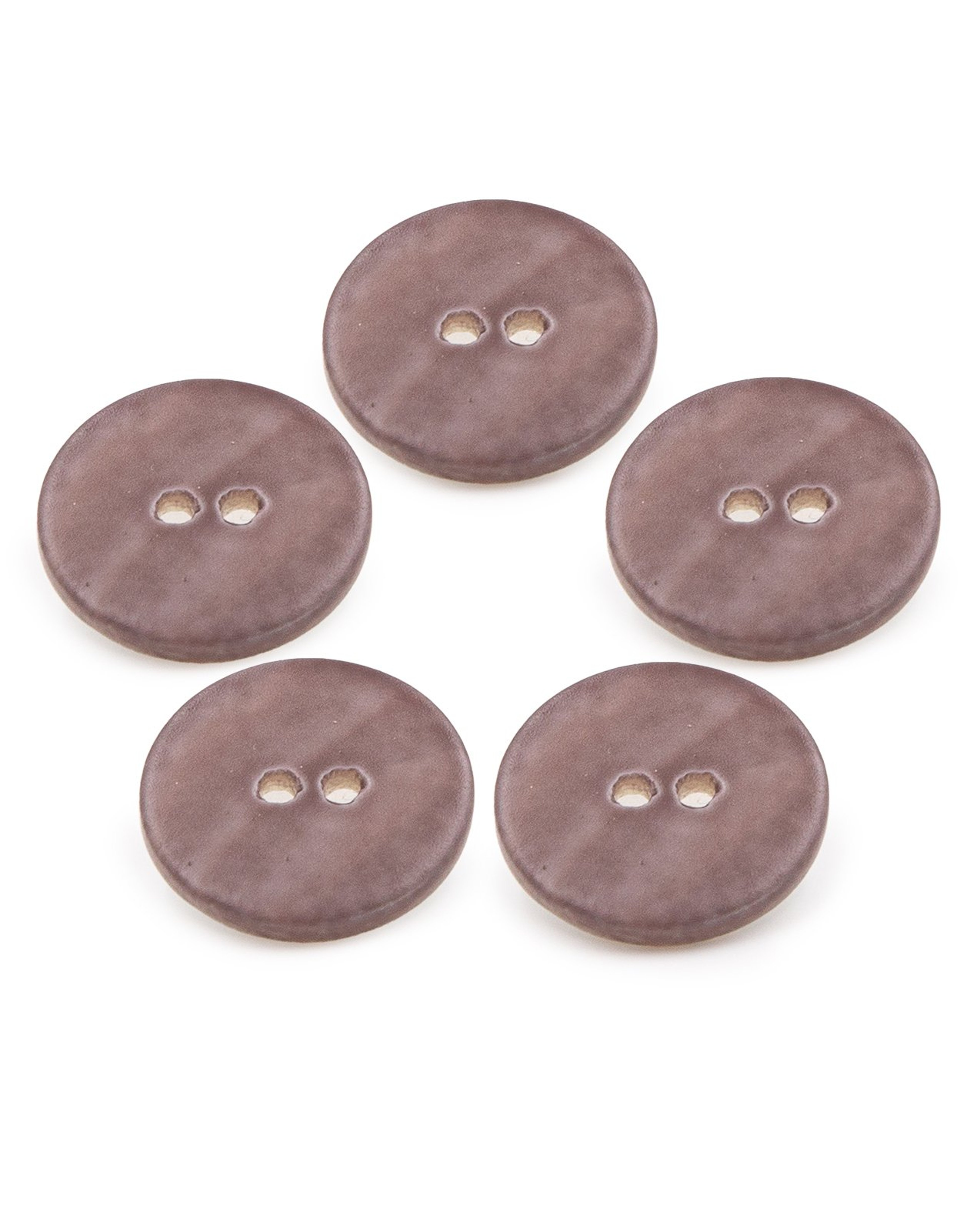 Lot De 5 Boutons Nacre Colorée