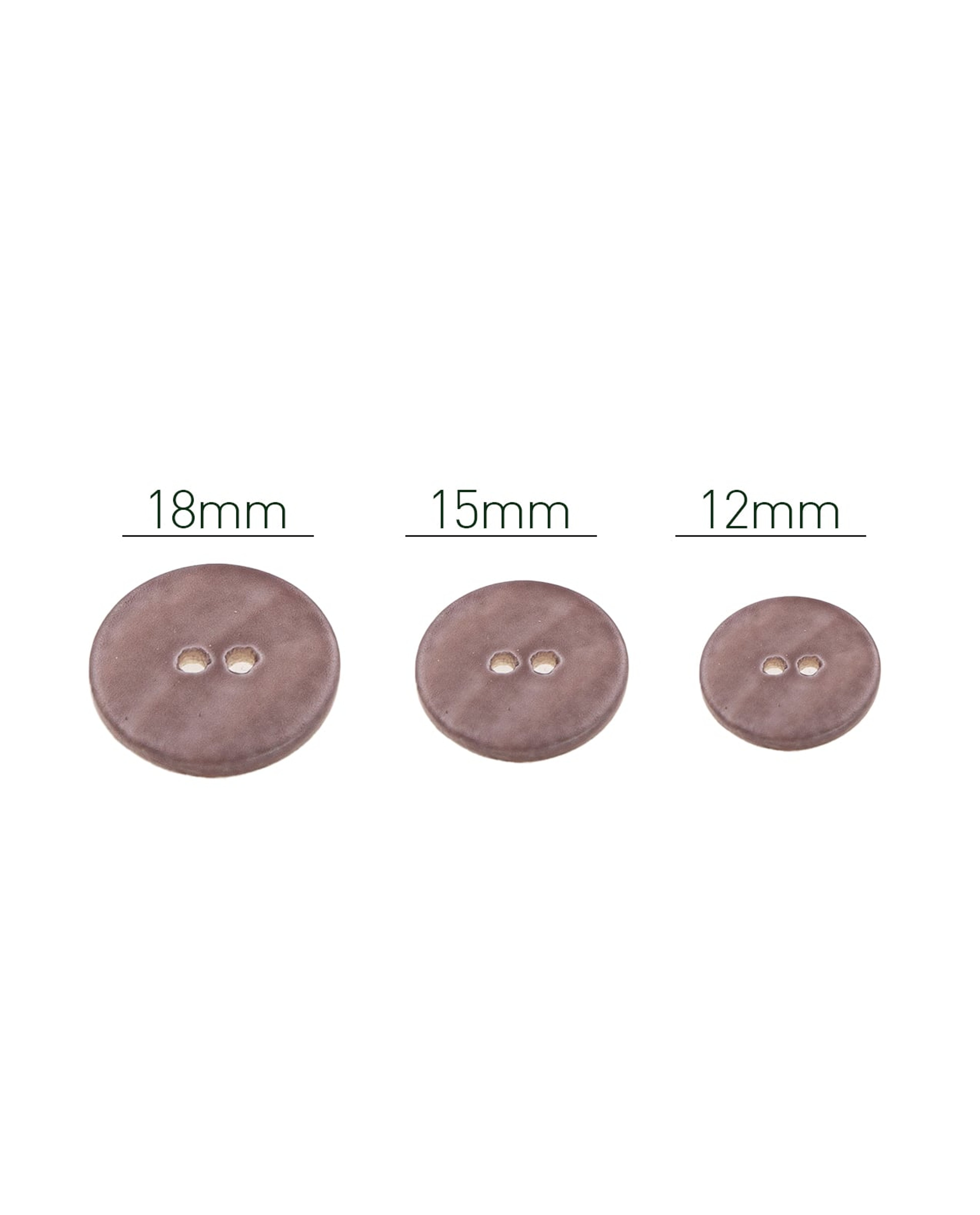 Lot De 5 Boutons Nacre Colorée