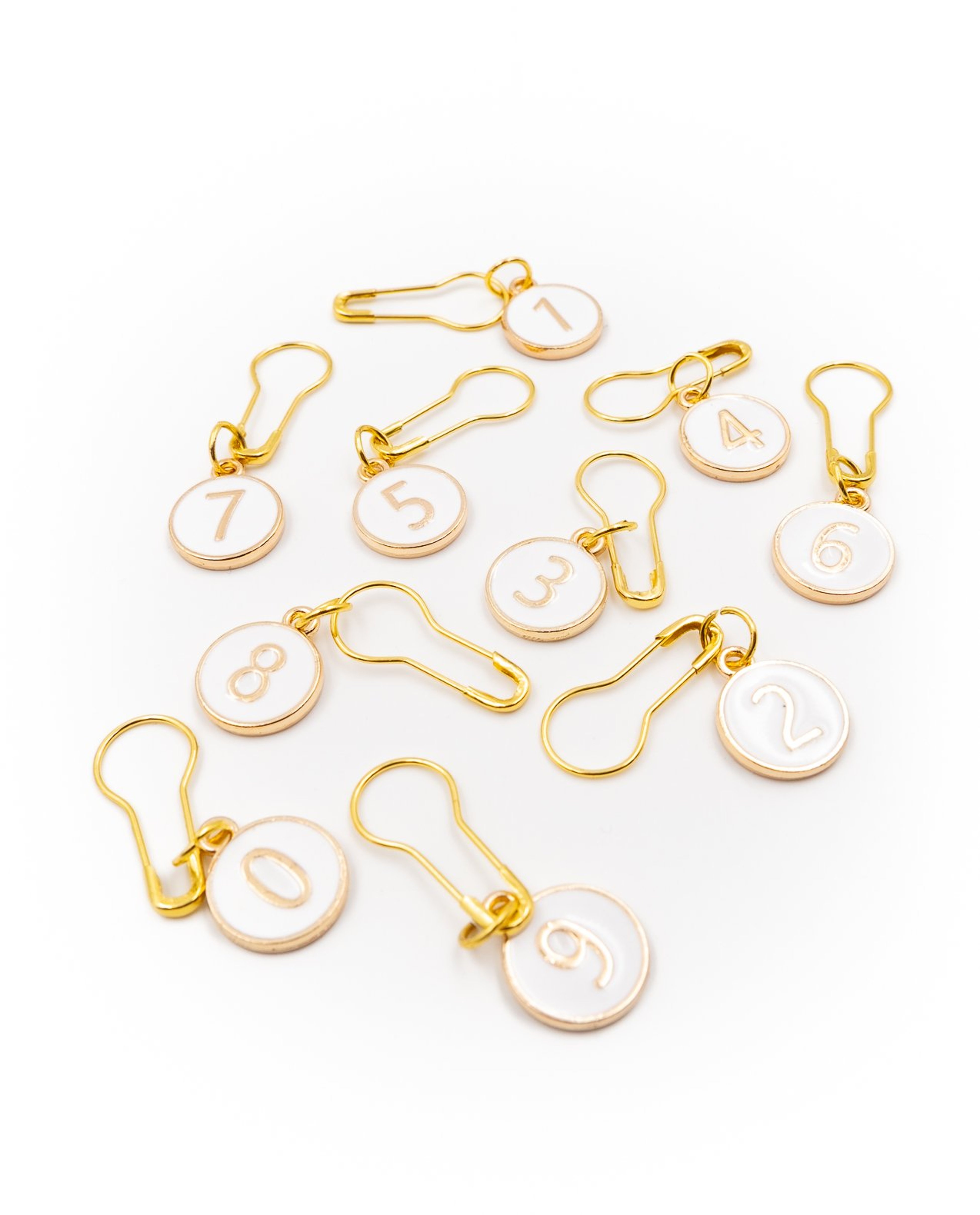 Fancy Stitch Markers Number