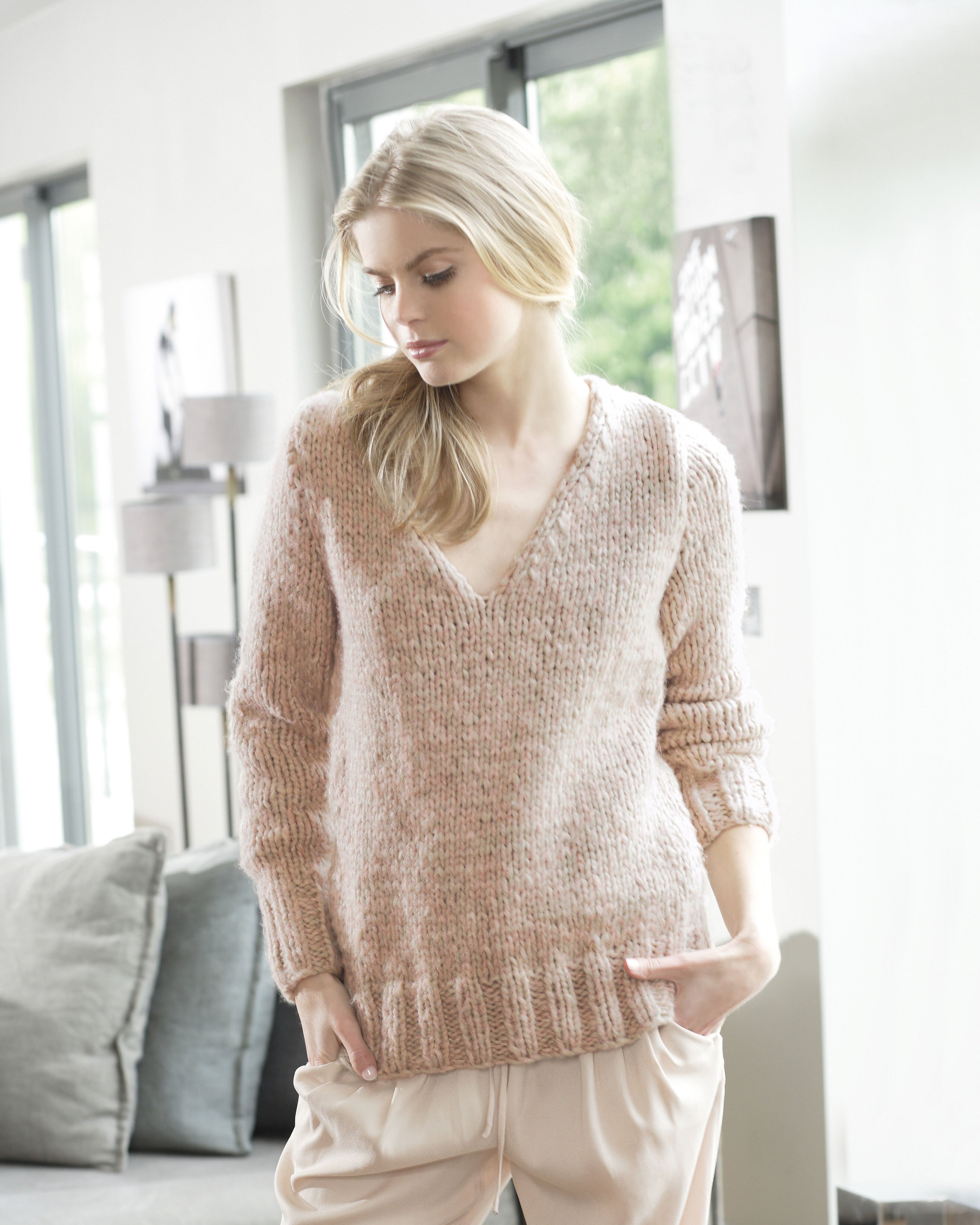 Modèle Pull Jersey Femme Phil Light