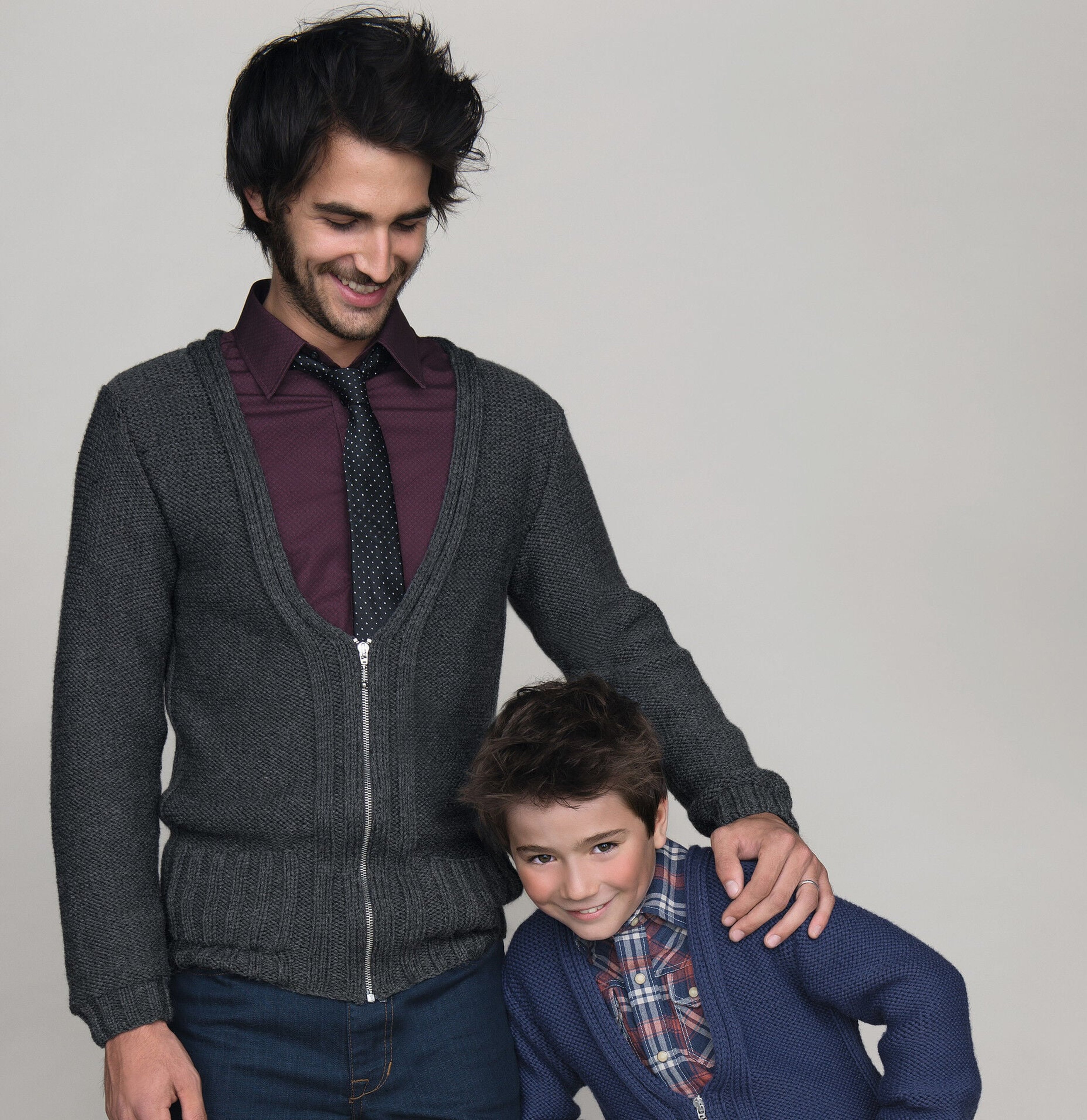 Model vest met rits voor heren Phil Partner 6