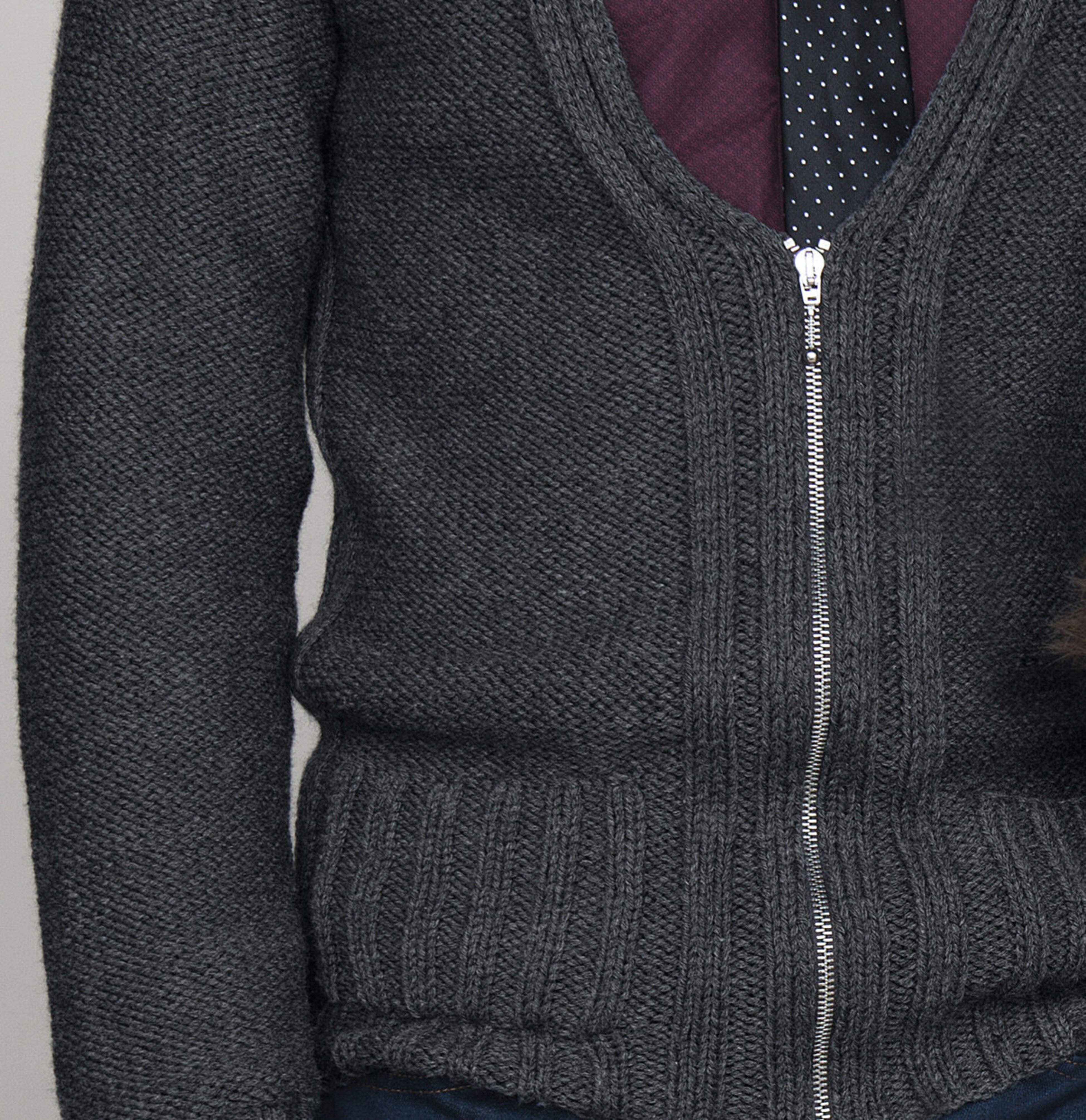 Men's Zipped Vest Pattern Phil Partner 6