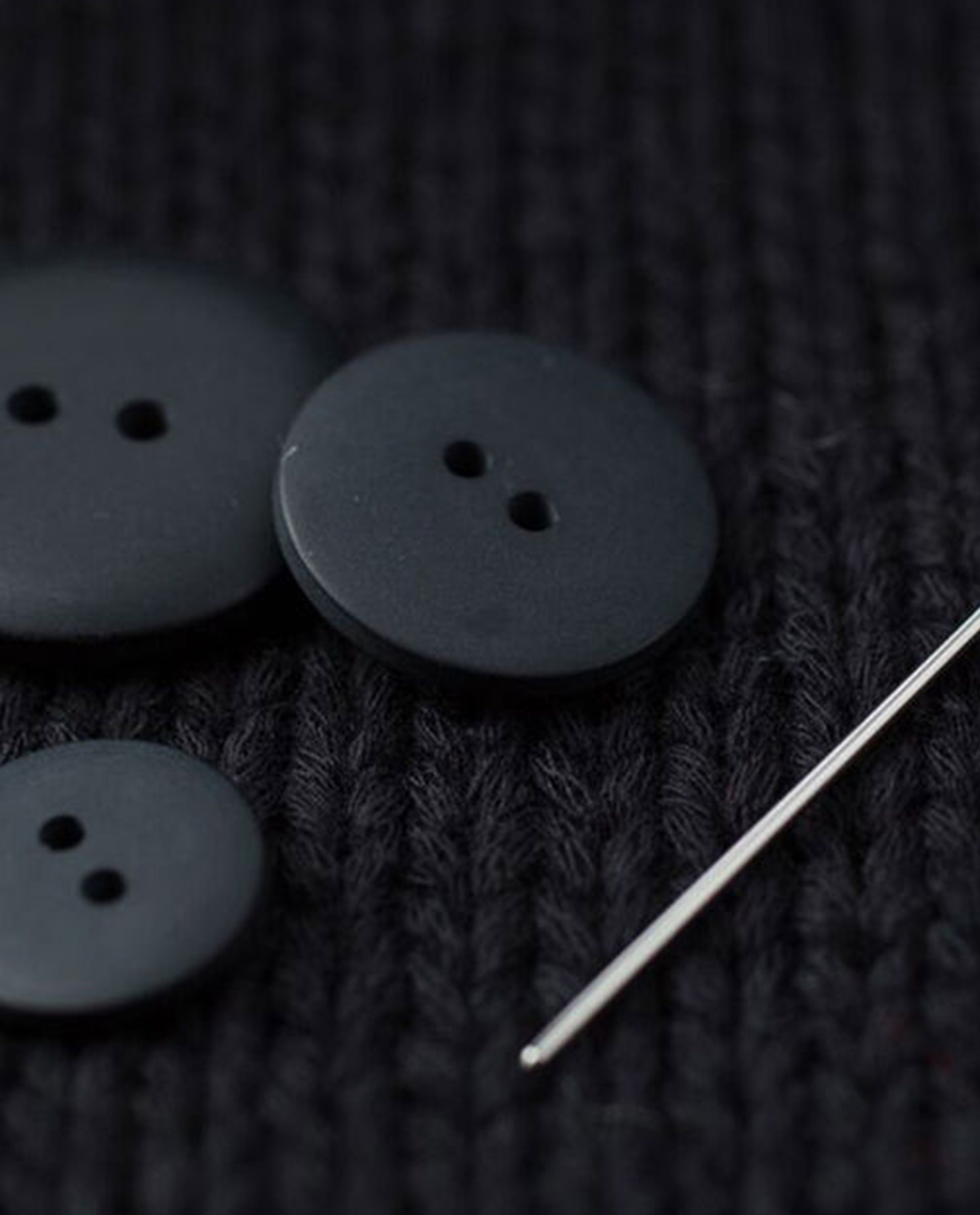 Bouton Rond Coloré - 15mm, 20mm, 25mm