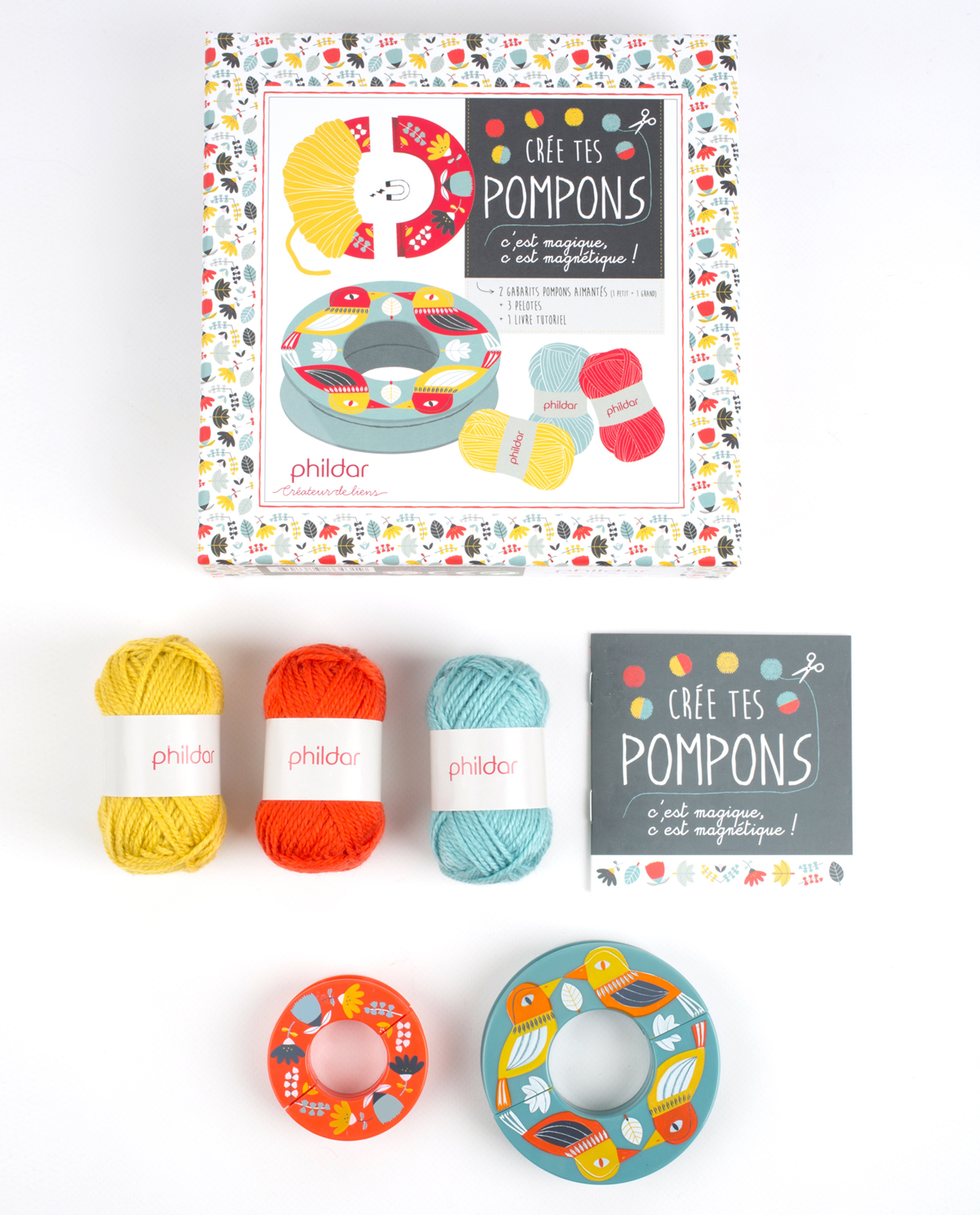 Kit Pompon Magnétique