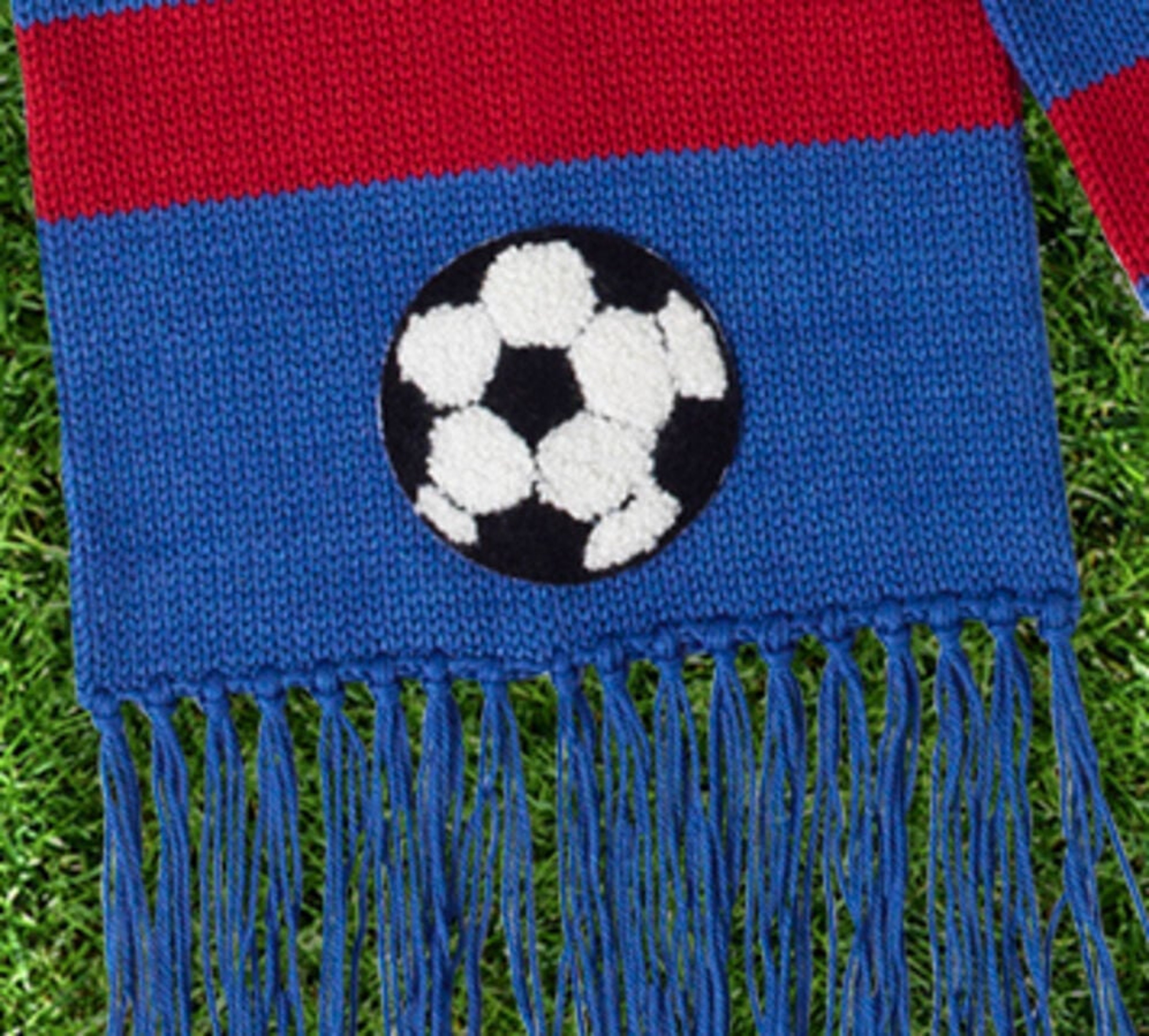 Scarf Pattern with Patches