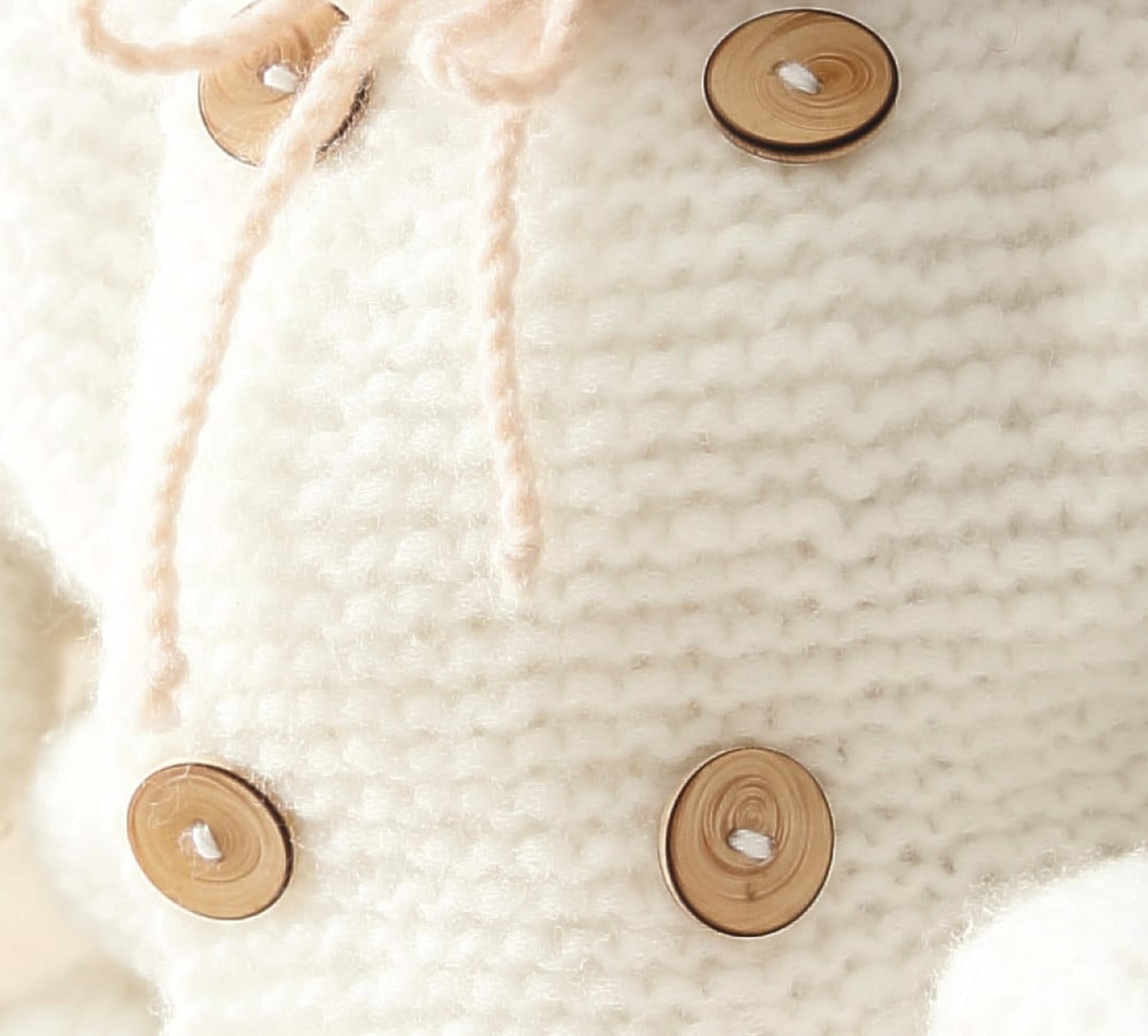 Modèle Paletot Bébé Phil Nuage Blanc