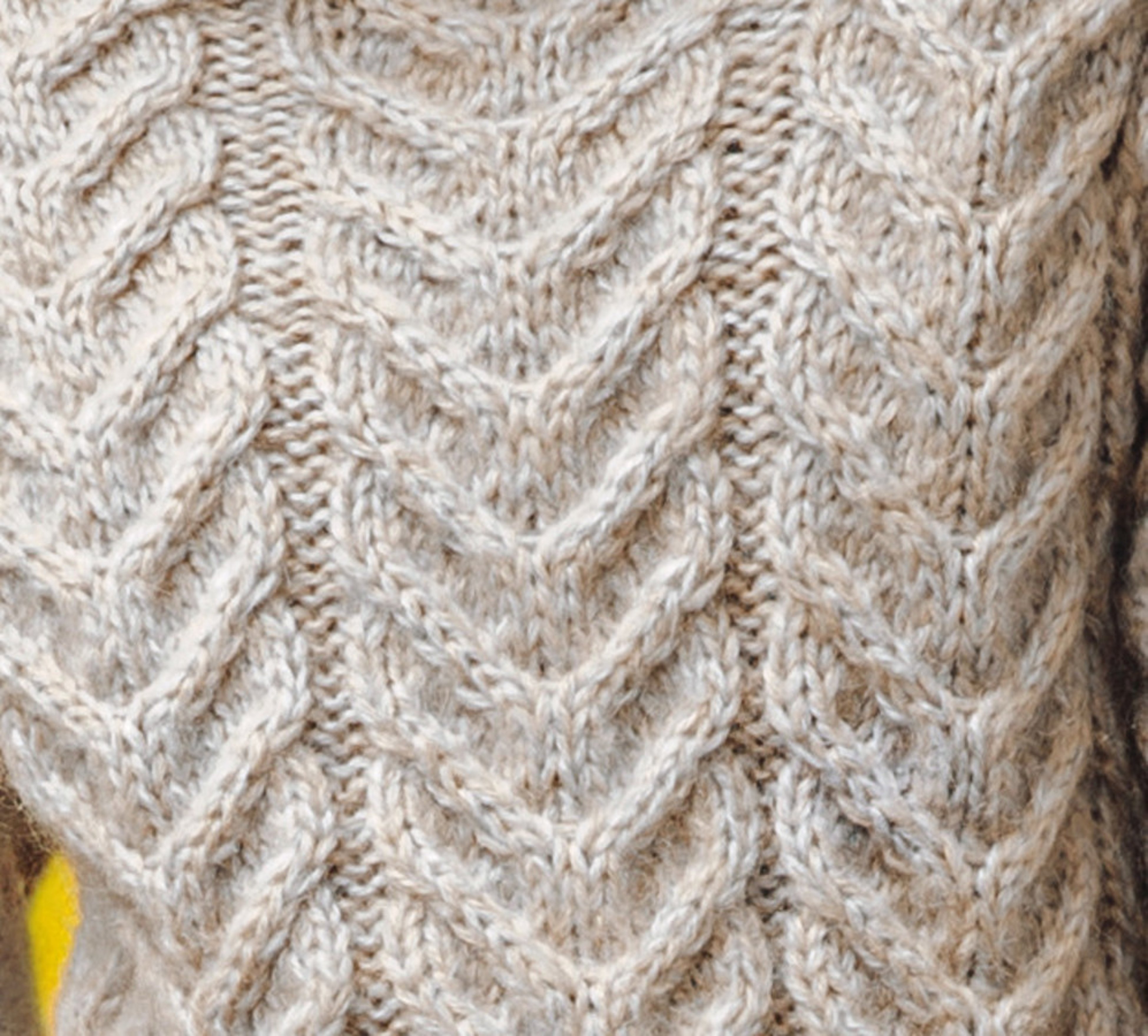 Phil Charme Women's Cable Knit Sweater Pattern