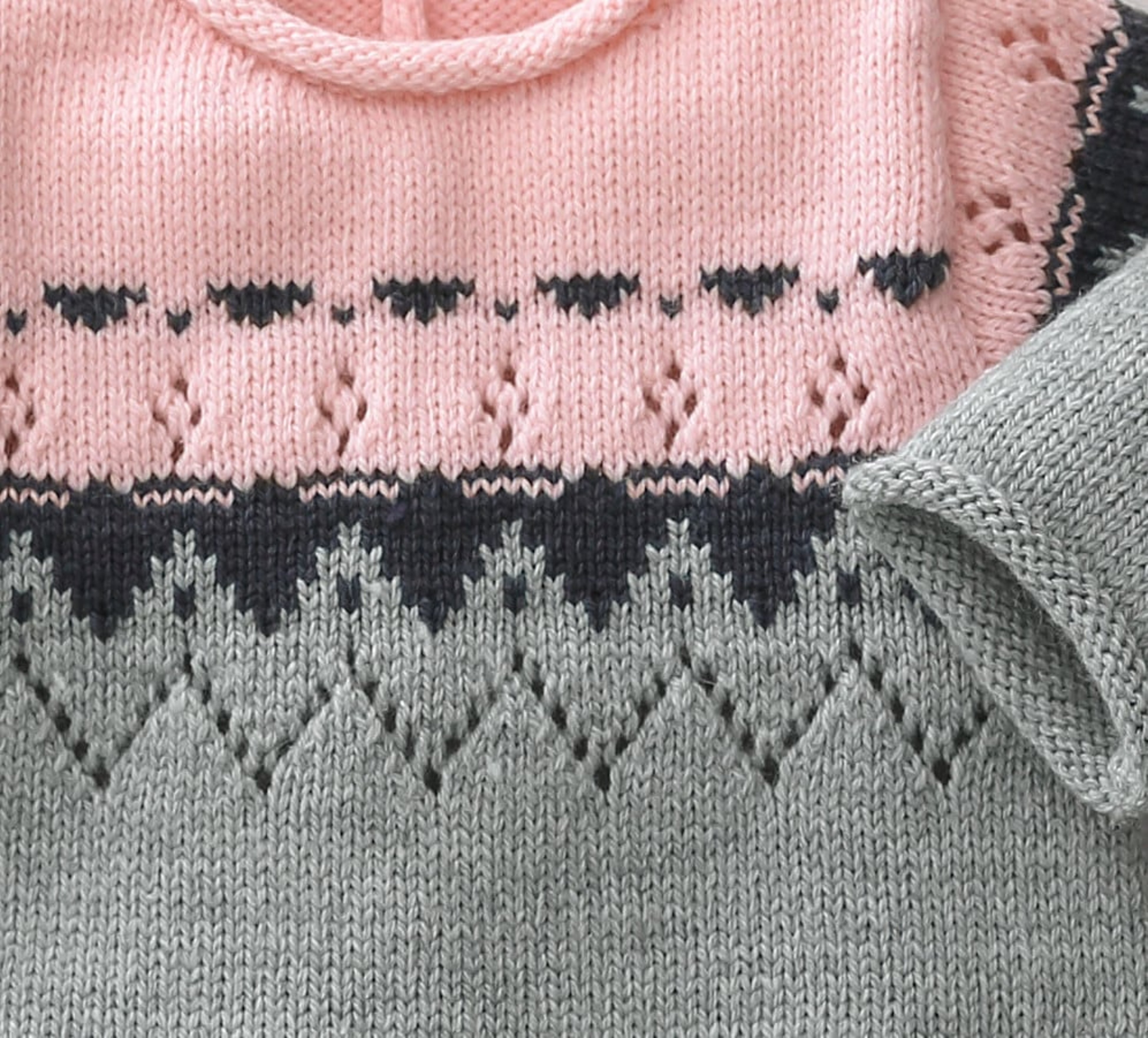 Girl's Baby Sweater Pattern Partner