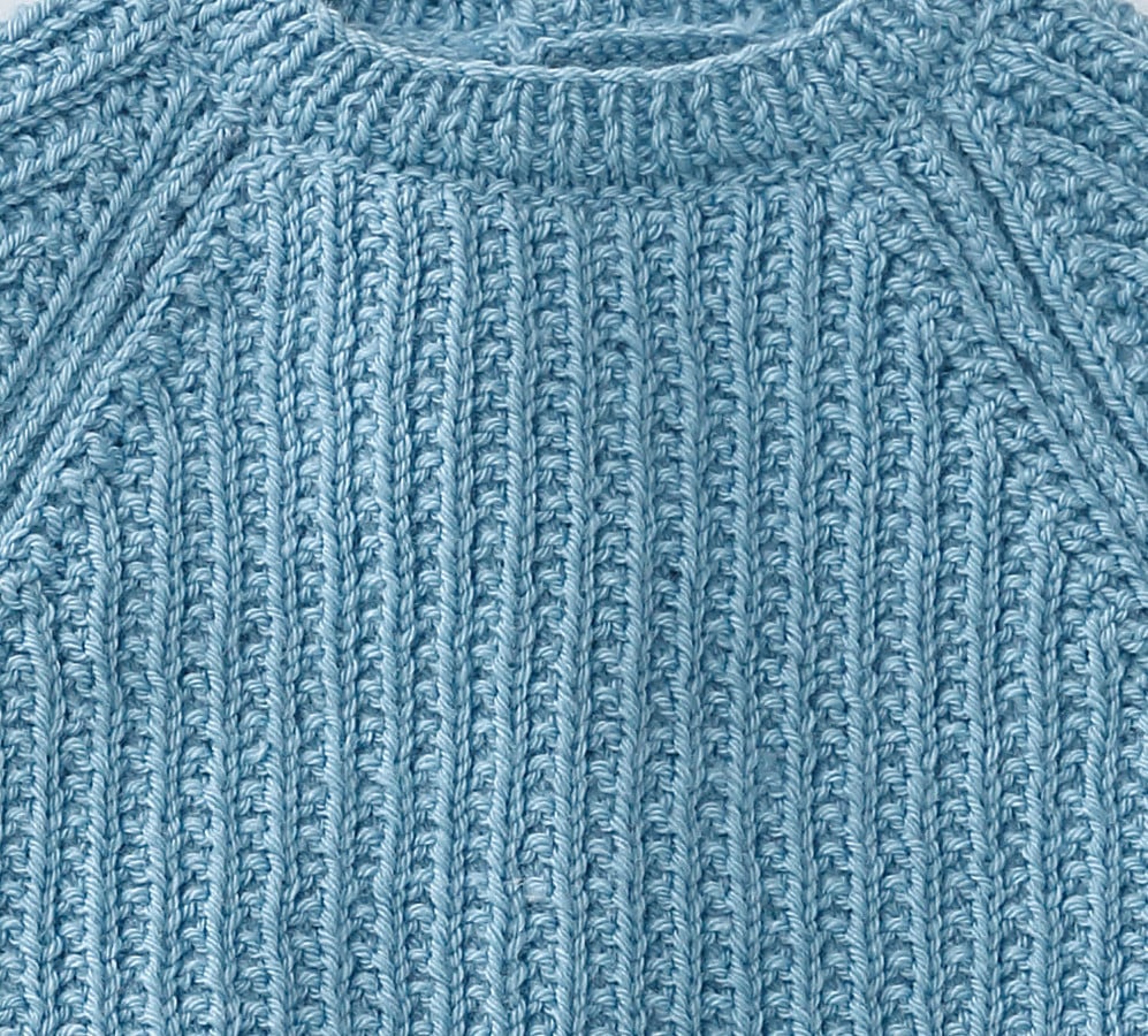 Modèle Brassière Bleu Lambswool