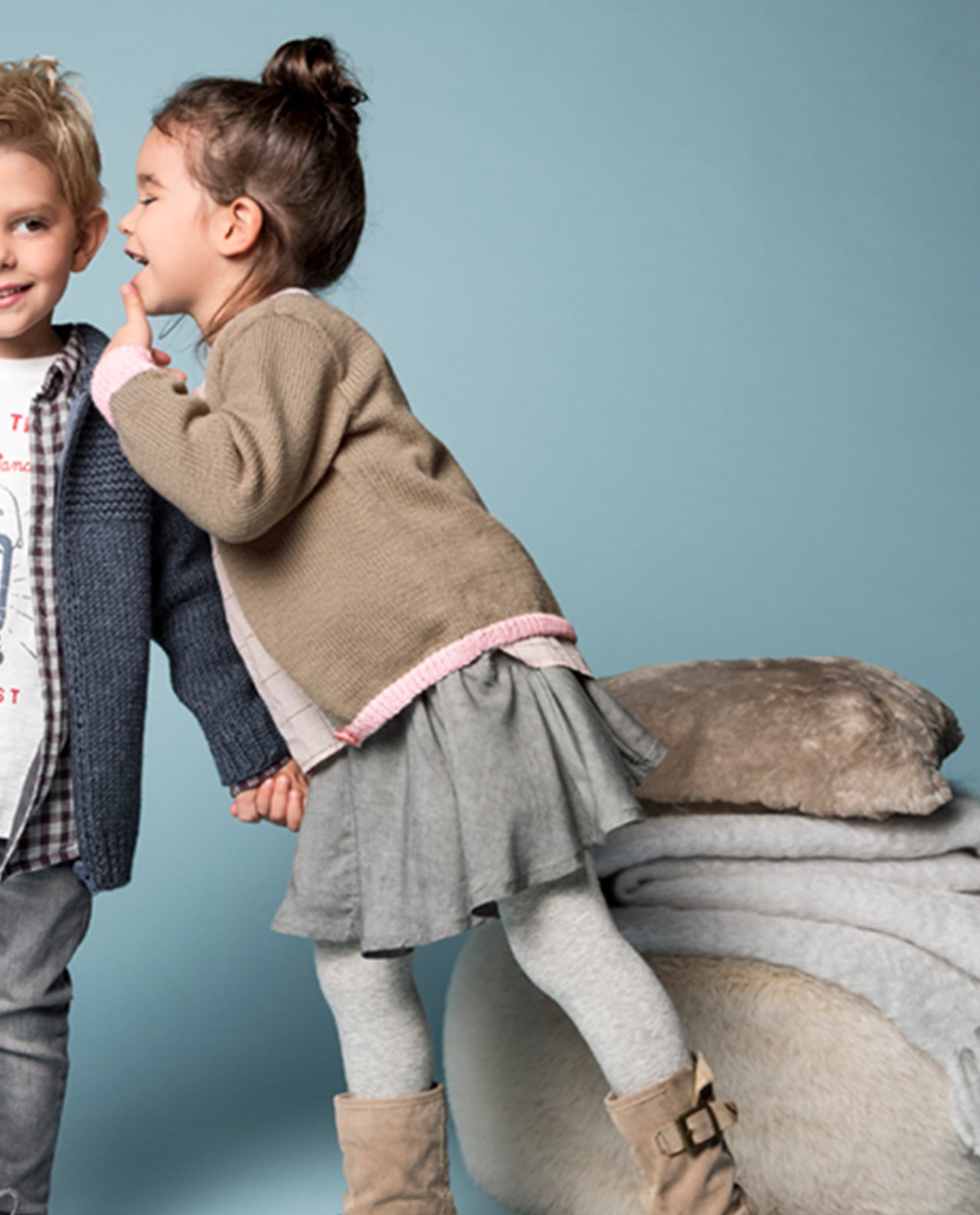 Modèle Cardigan Enfant Lambswool