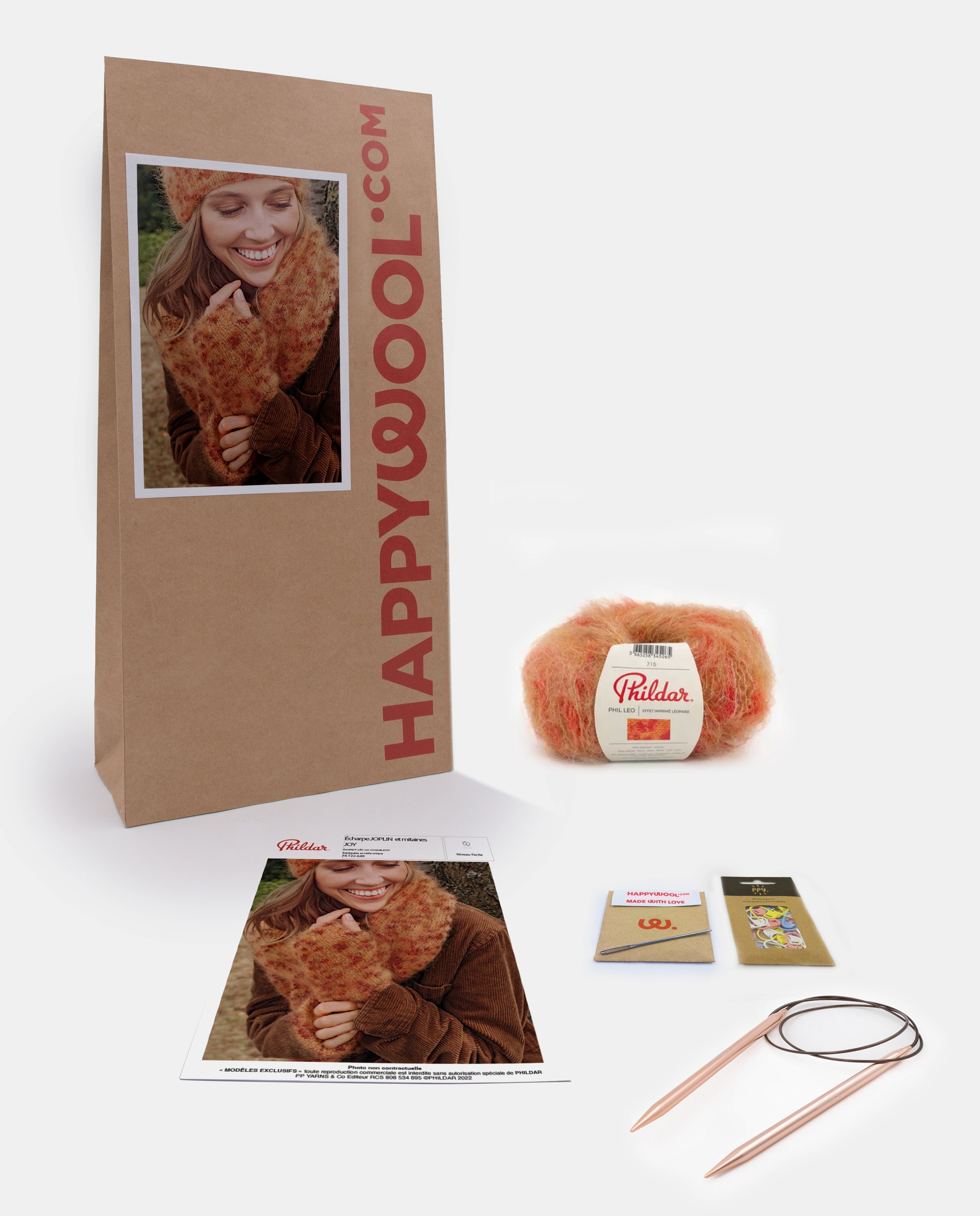 Breipakket Sjaal Joplin - Handschoenen Joy