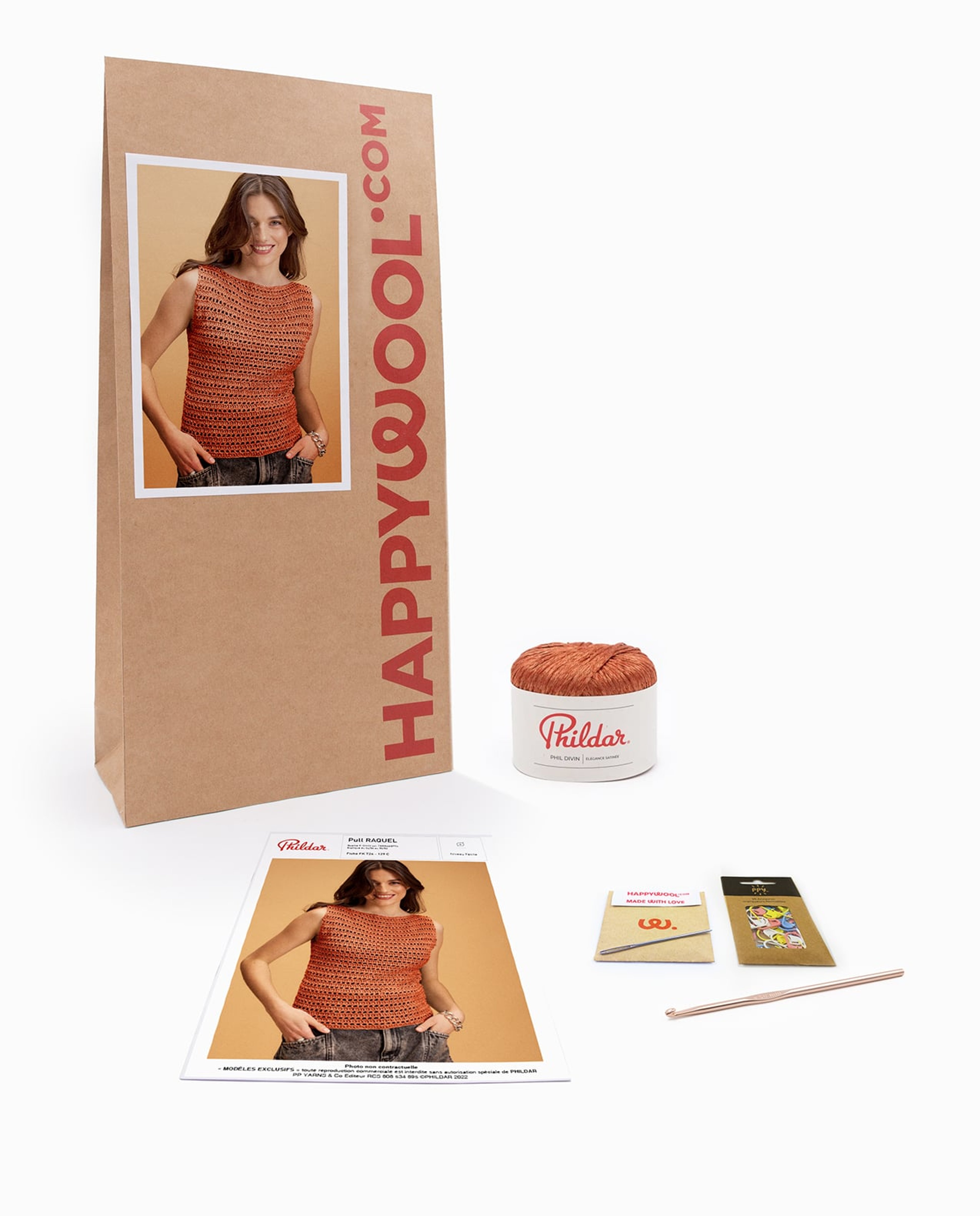 Kit Crochet Top  Femme Raquel Uni