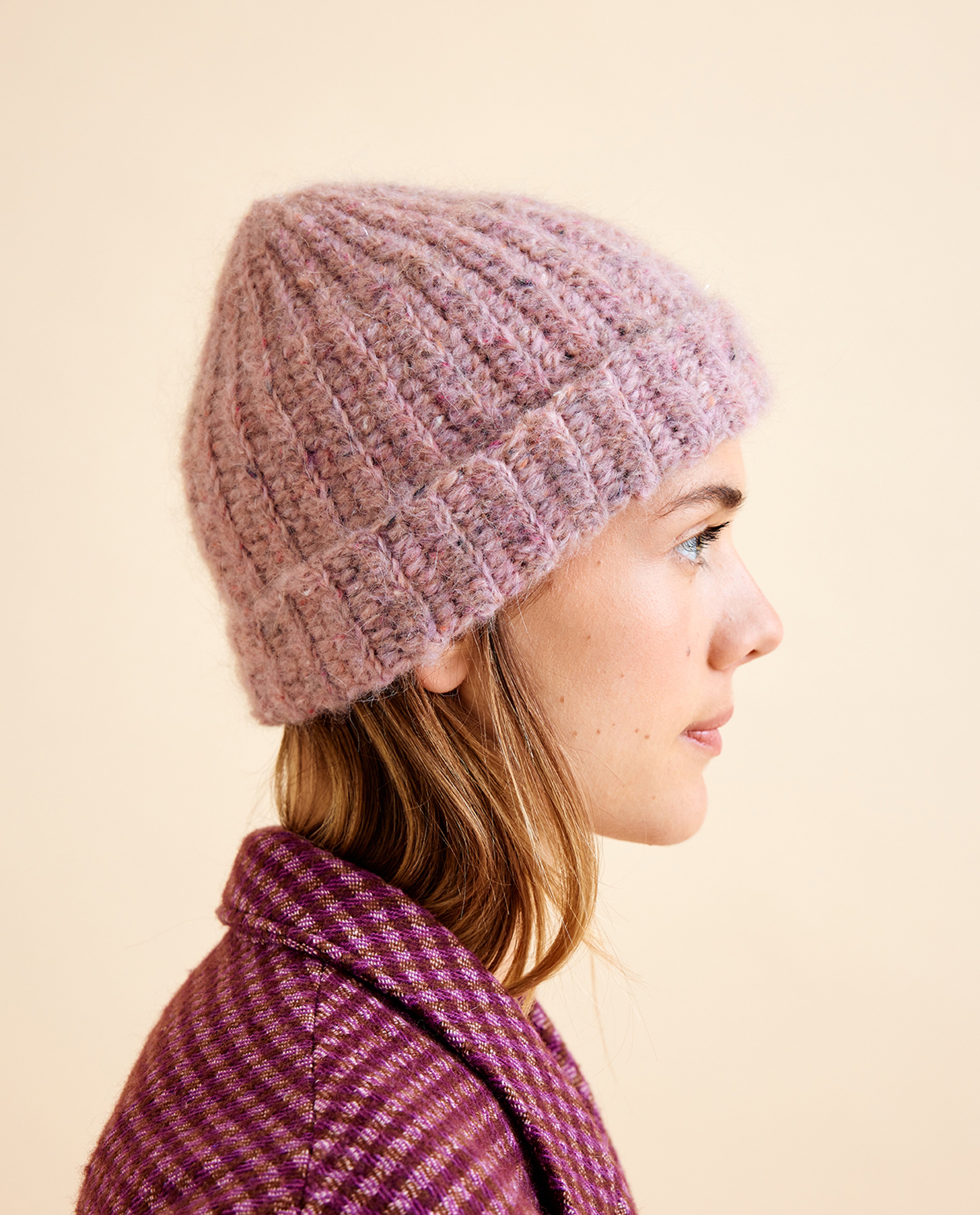 Kit Crochet Bonnet A Cotes Bulle