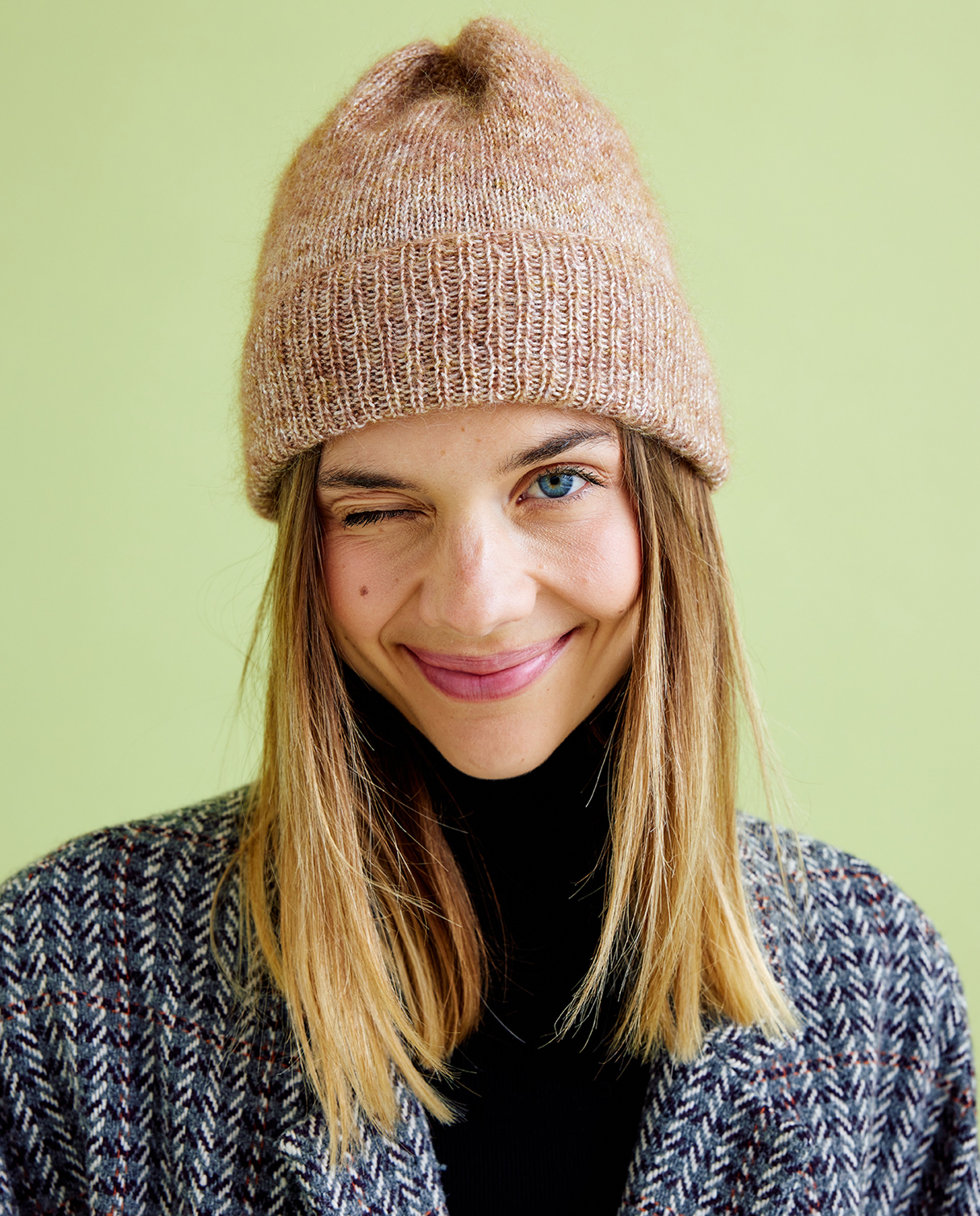 Kit Tricot Bonnet Baby Alpaga Bichon