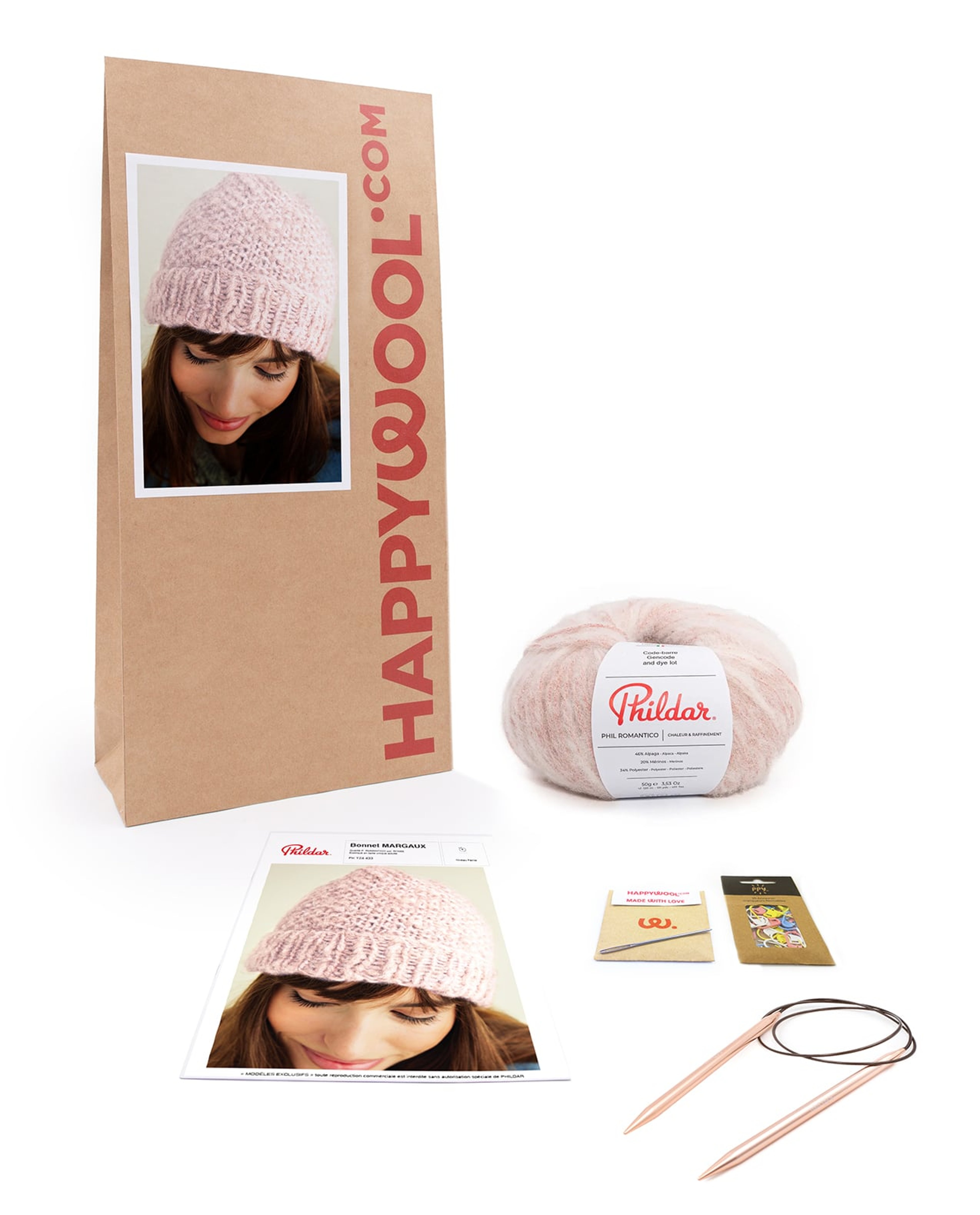 Kit Tricot Femme Bonnet Margaux
