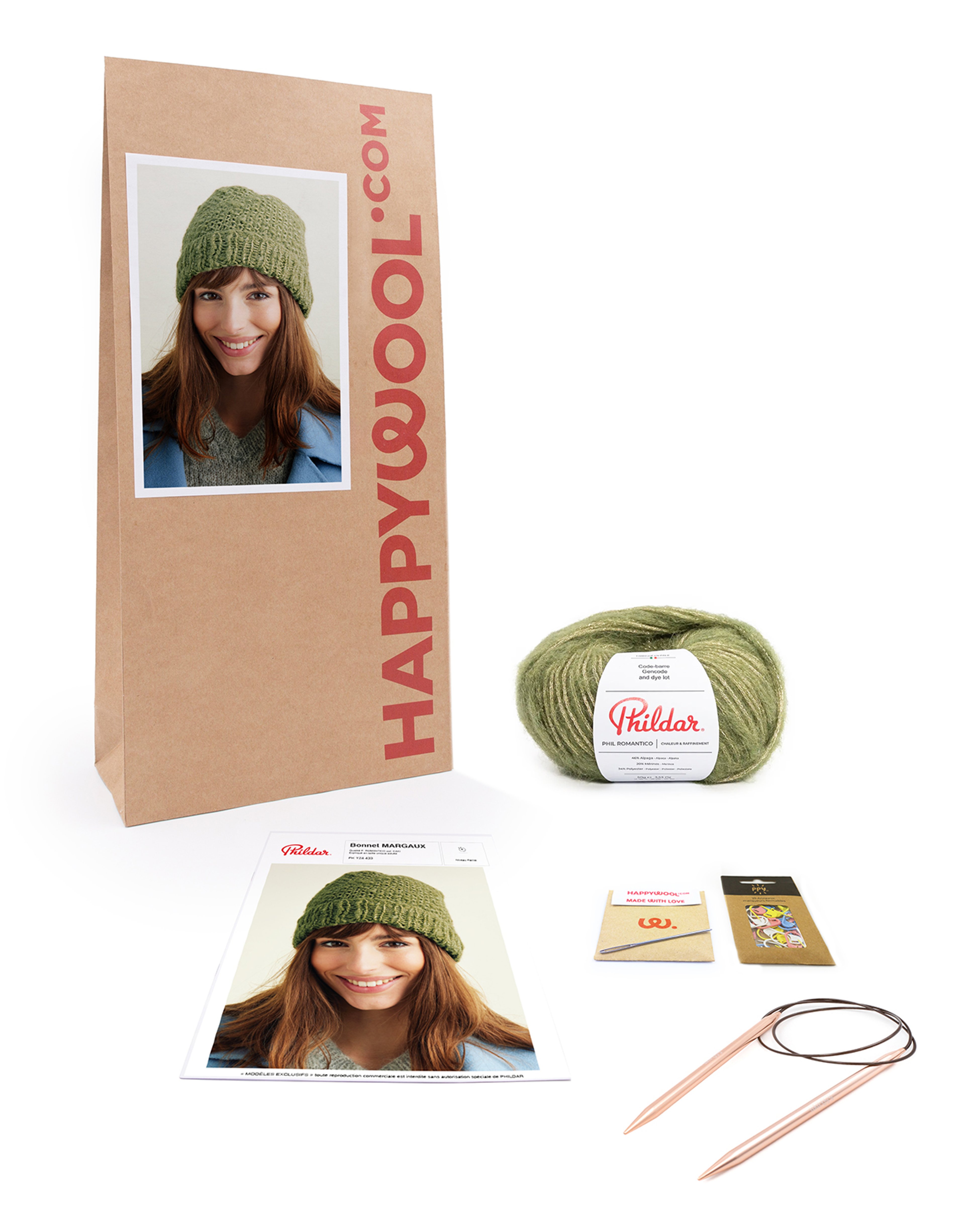 Kit Tricot Femme Bonnet Margaux