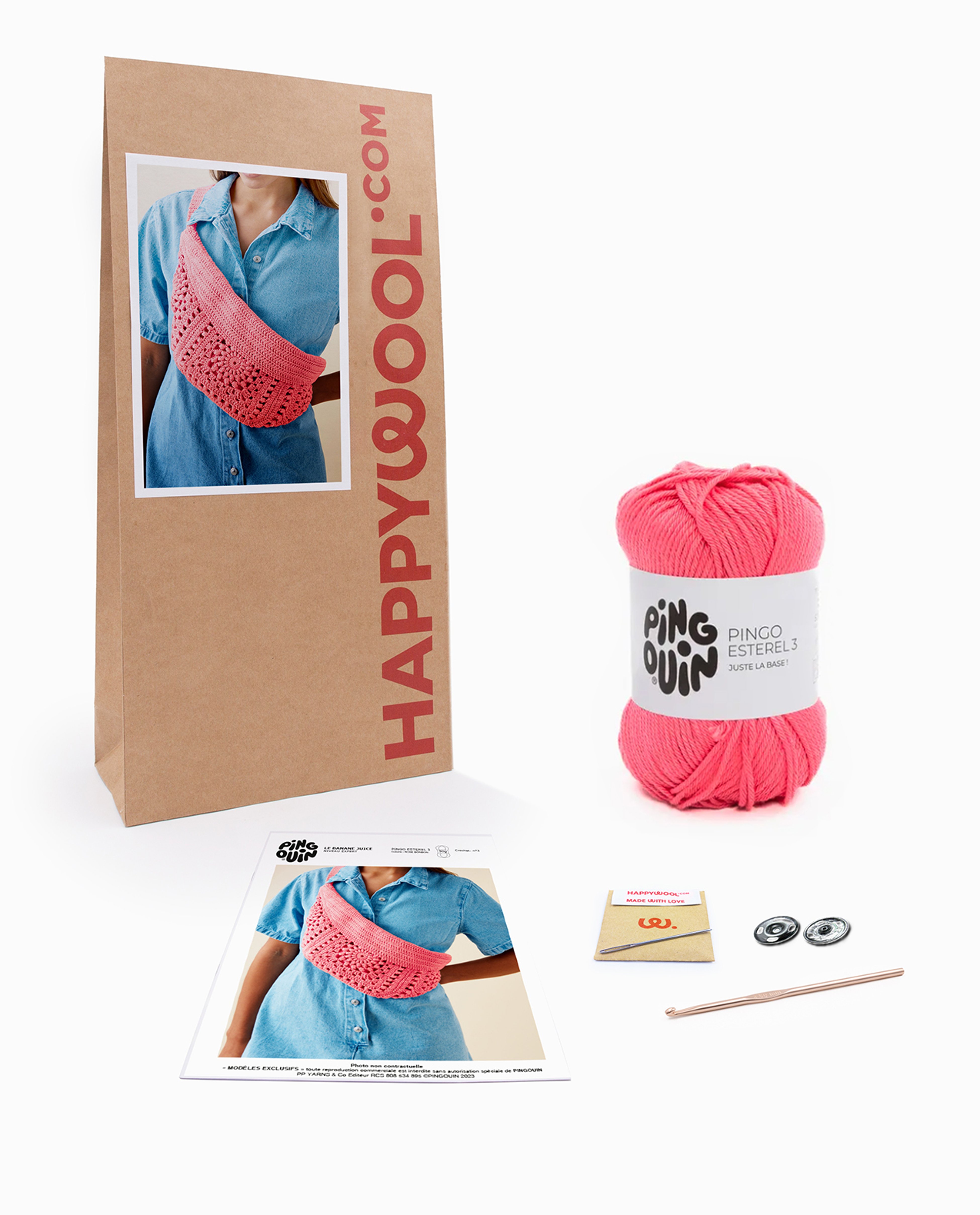 Kit Crochet Coton Banane Juice