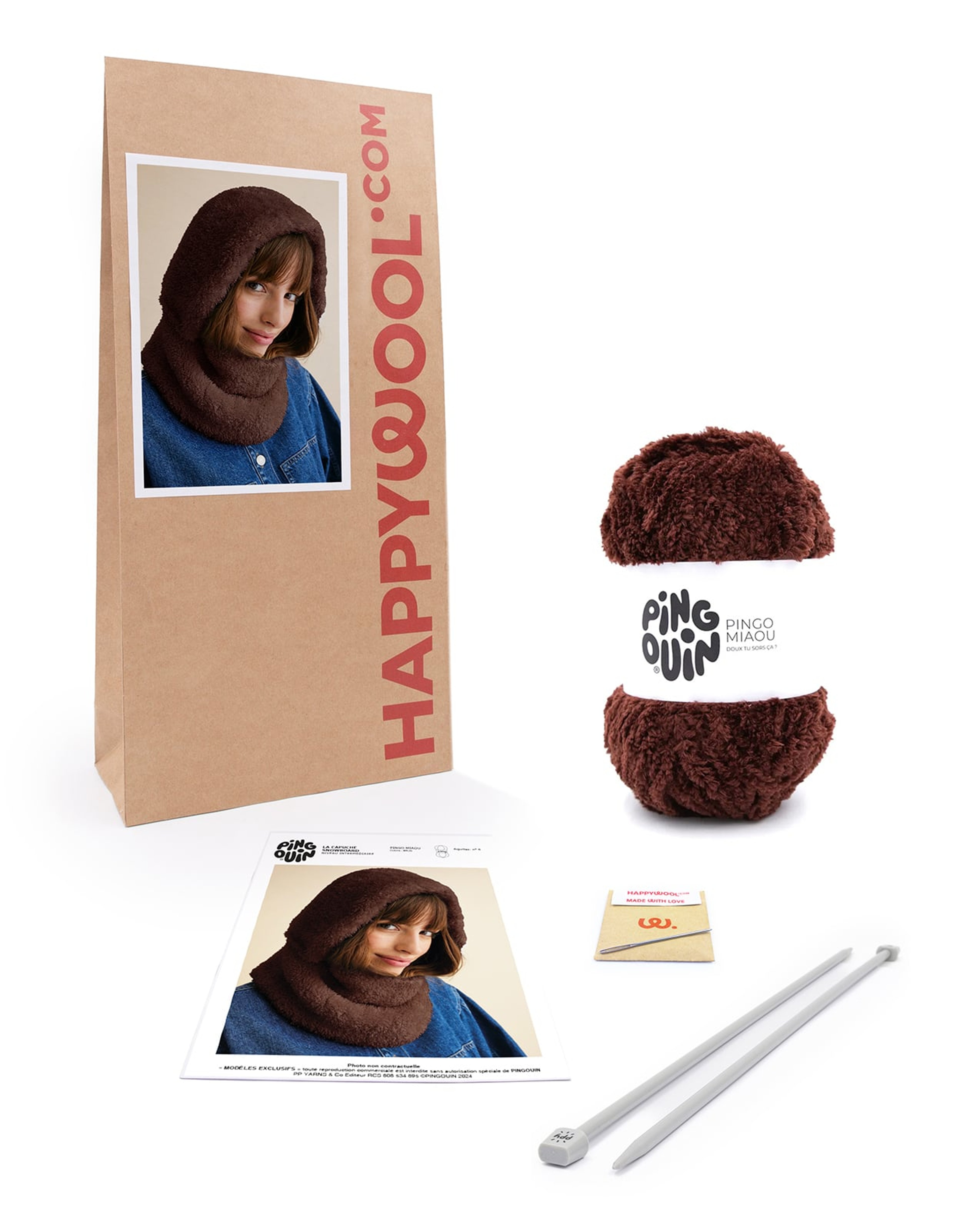 Kit Tricot Capuche Snowboard