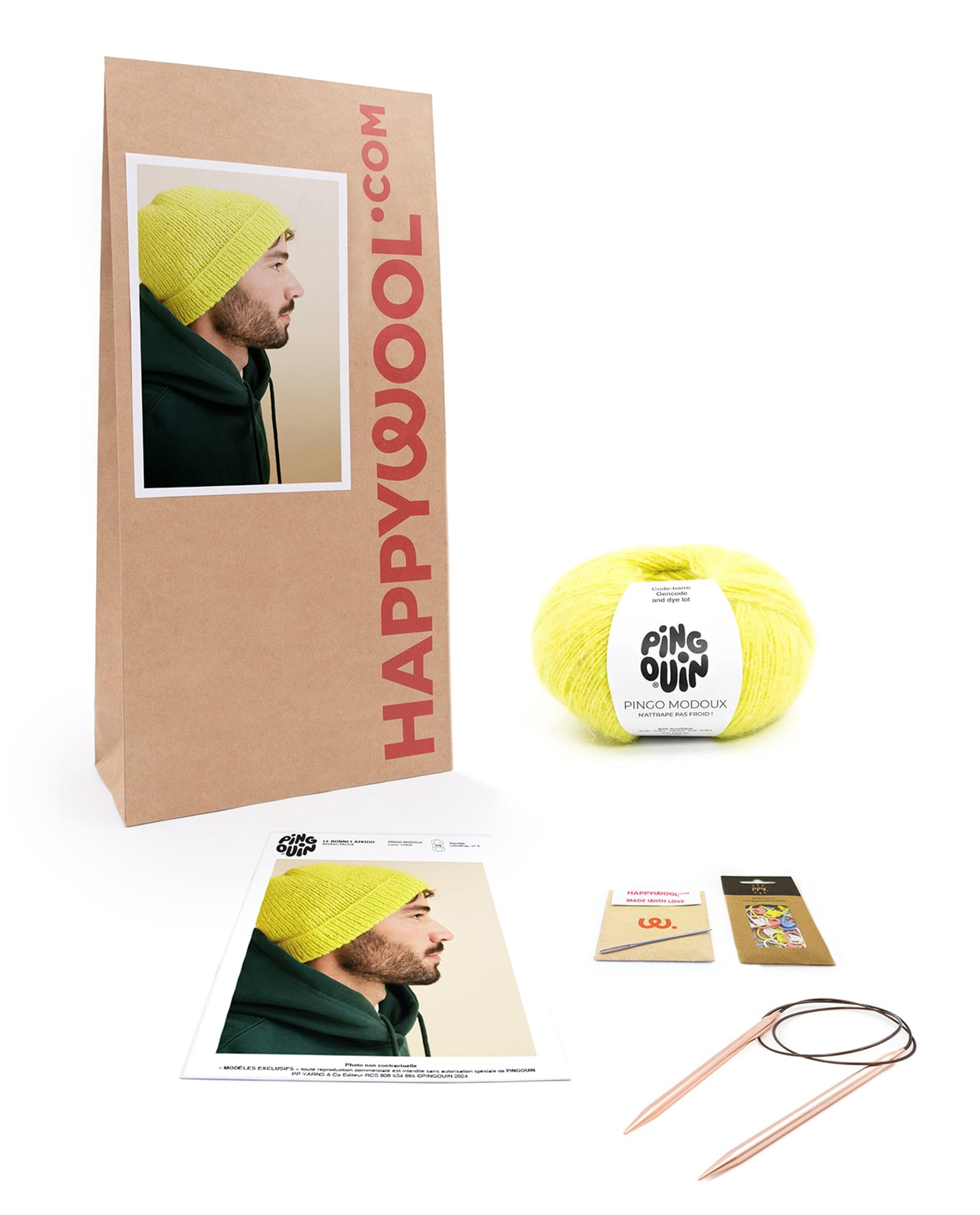 Kit Tricot Bonnet Aikido