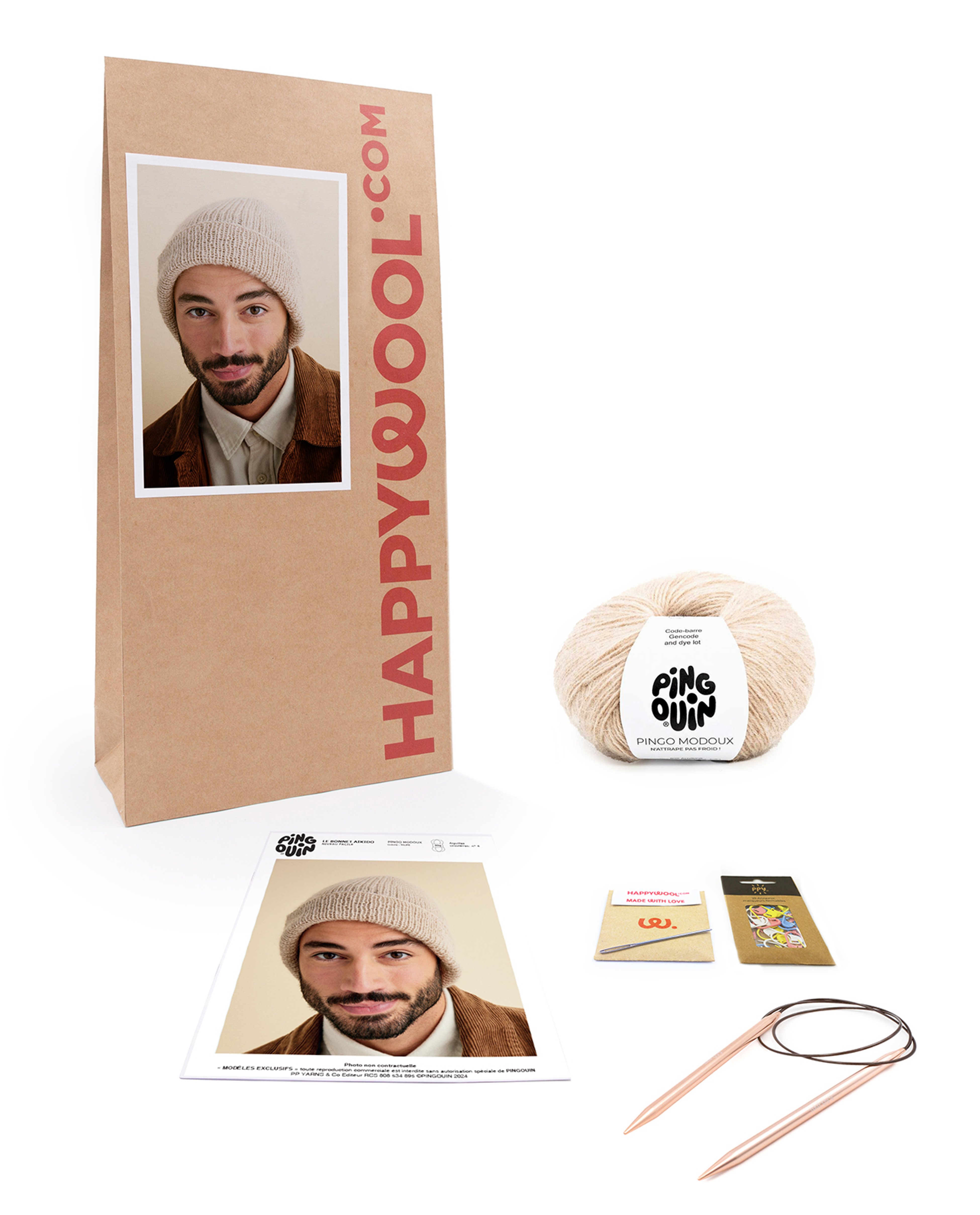 Kit Tricot Bonnet Aikido