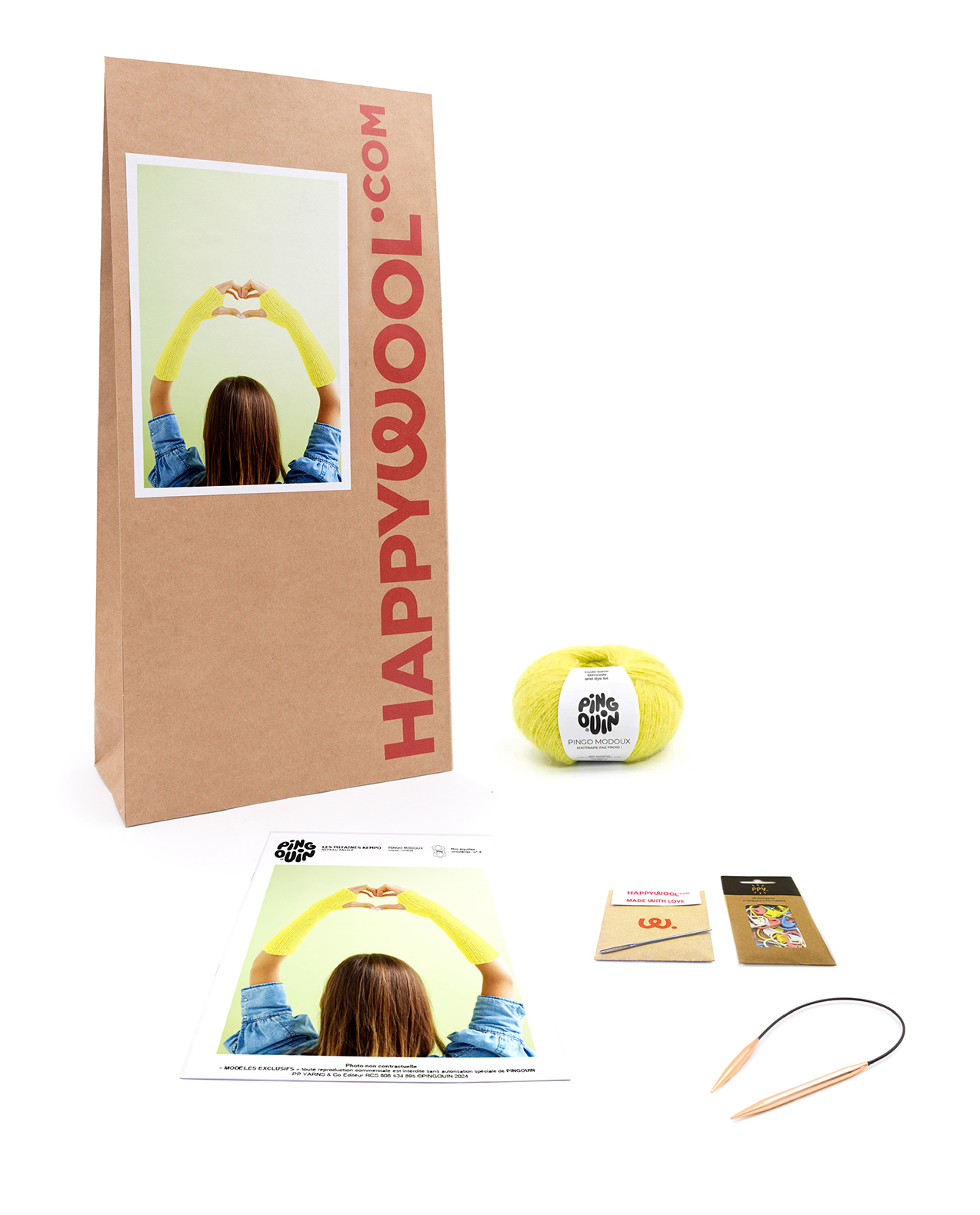 Kit Tricot Mitaines Kempo