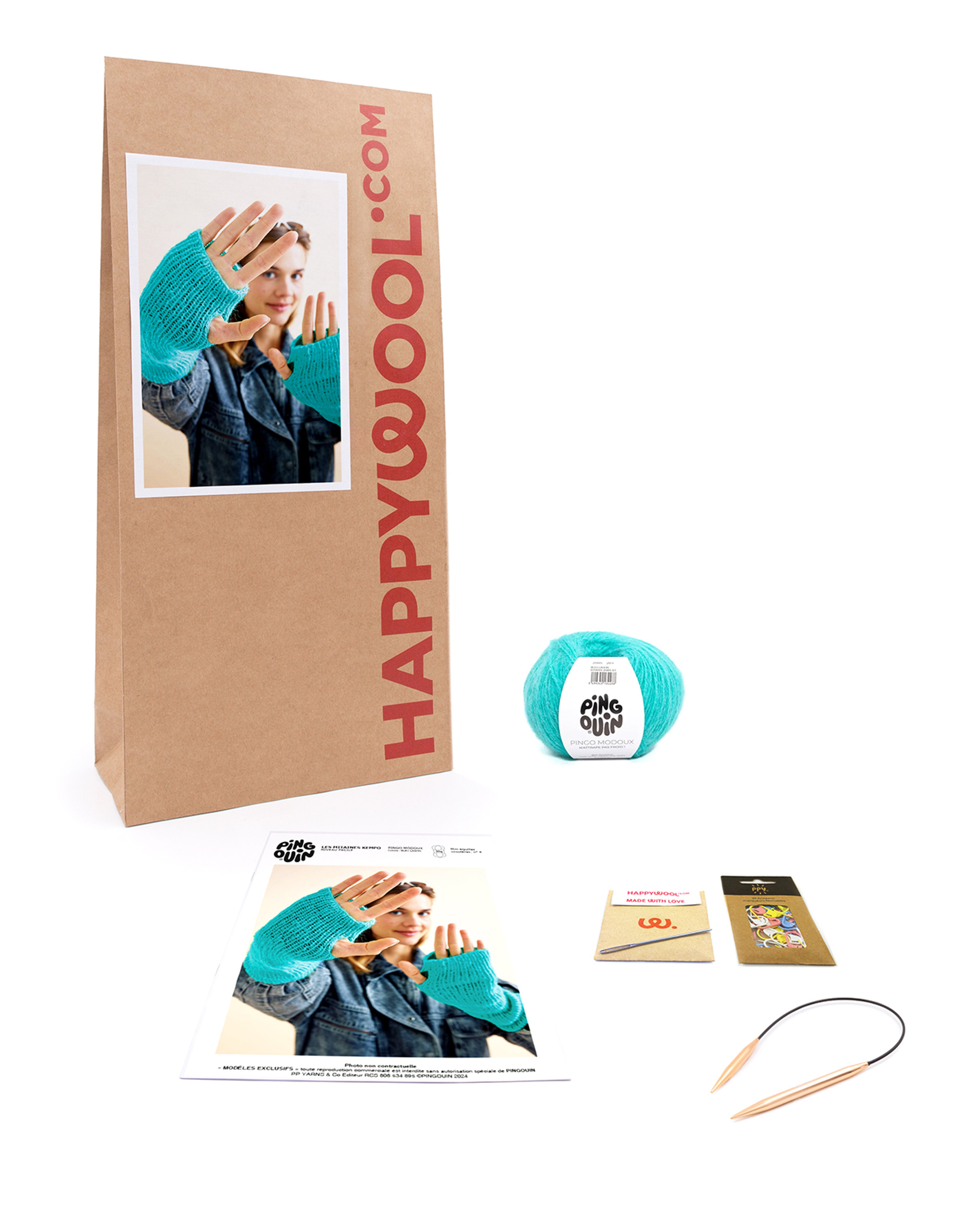 Kempo Mittens Knitting Kit