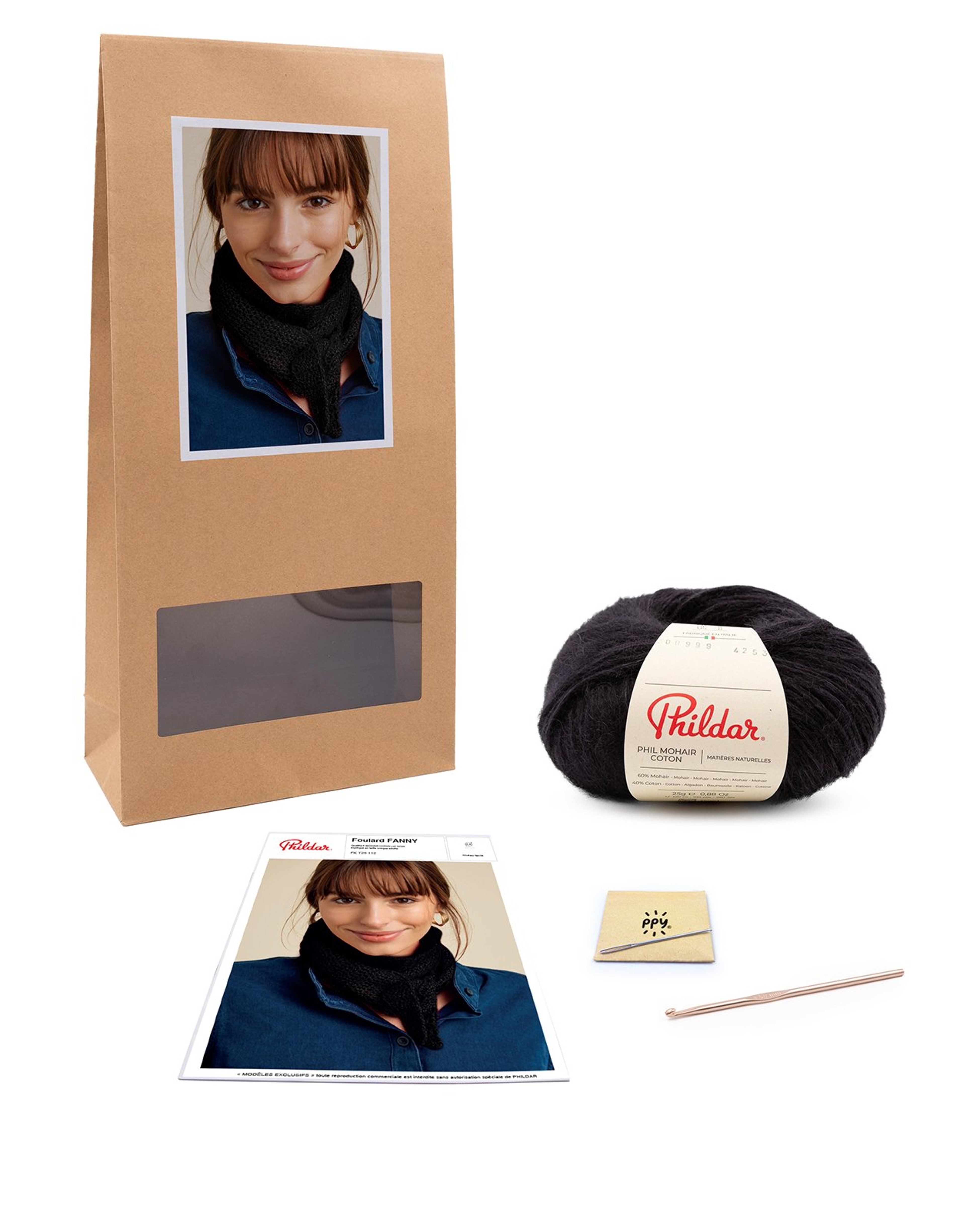 Fanny Scarf Crochet Kit