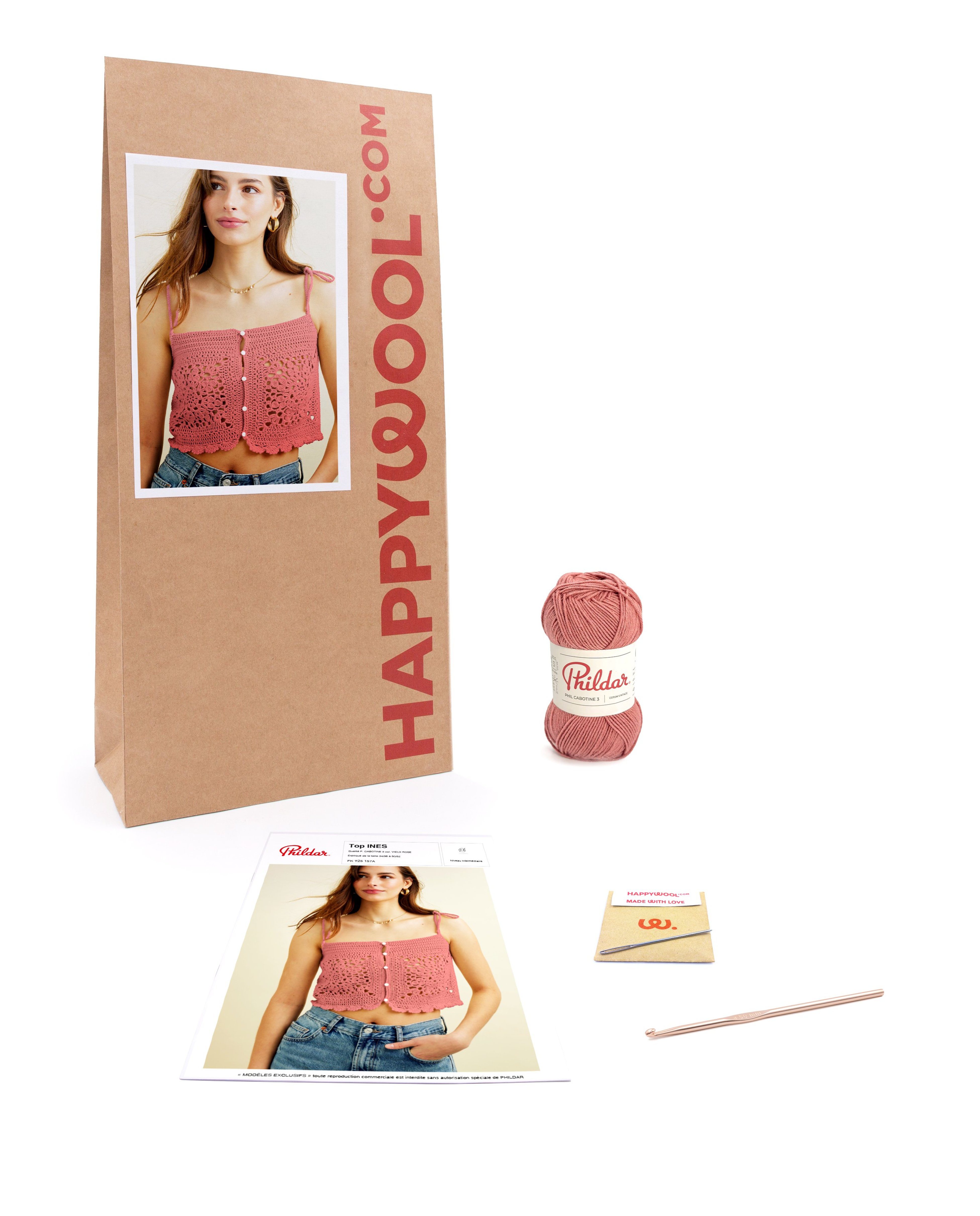 Kit Crochet Top Ines