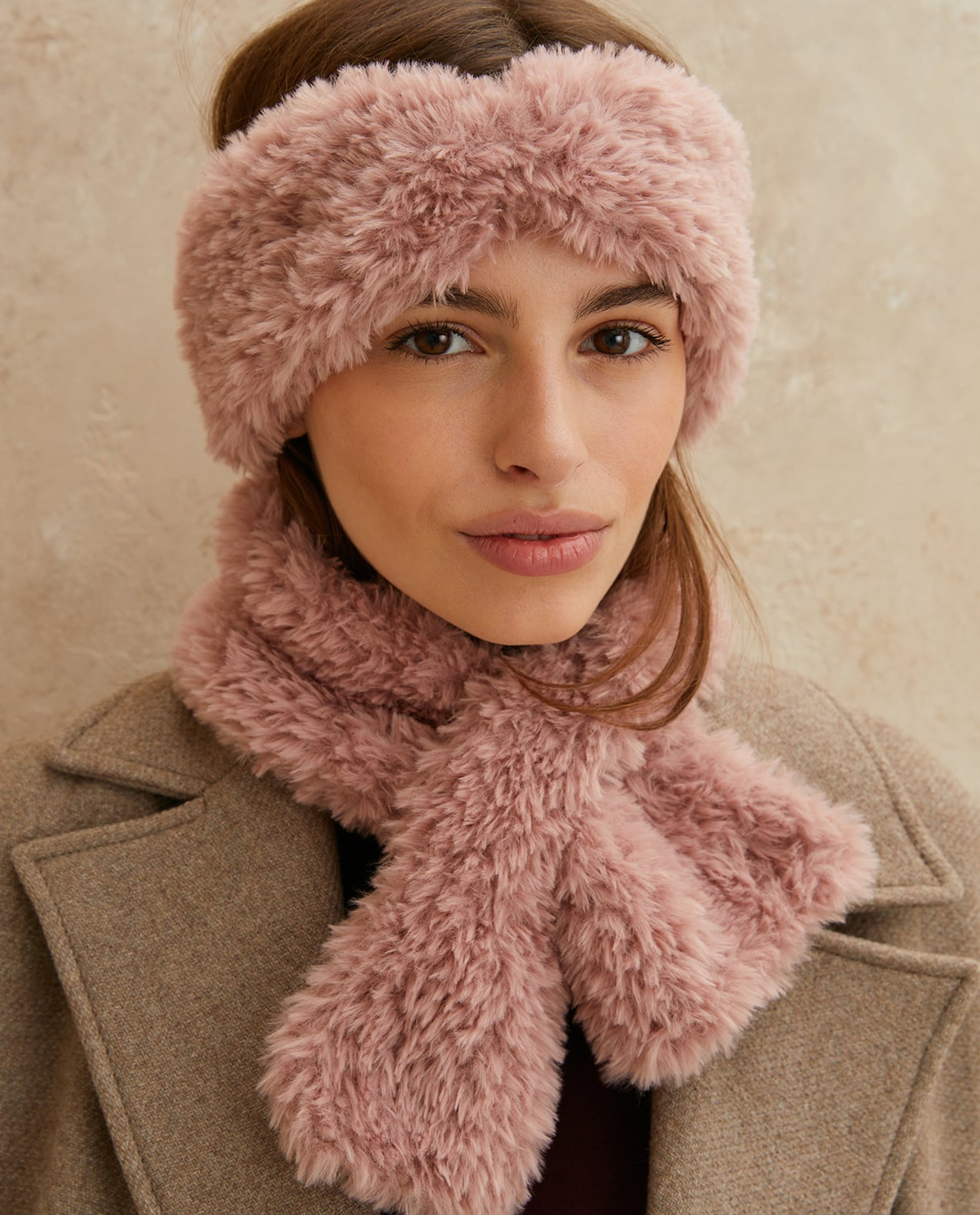 Kit Tricot  Bandeau Et Echarpe Taiga