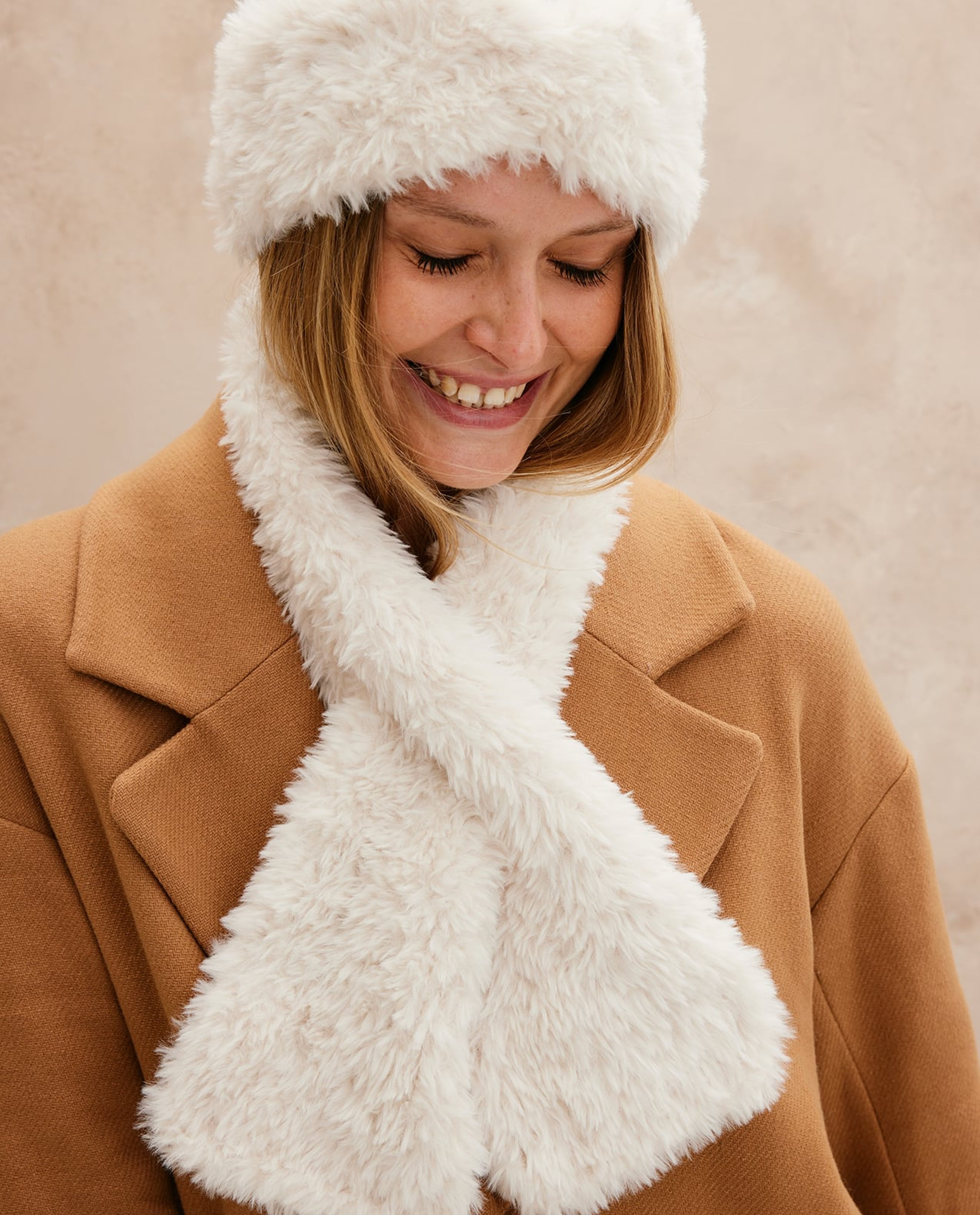 Kit Tricot  Bandeau Et Echarpe Taiga