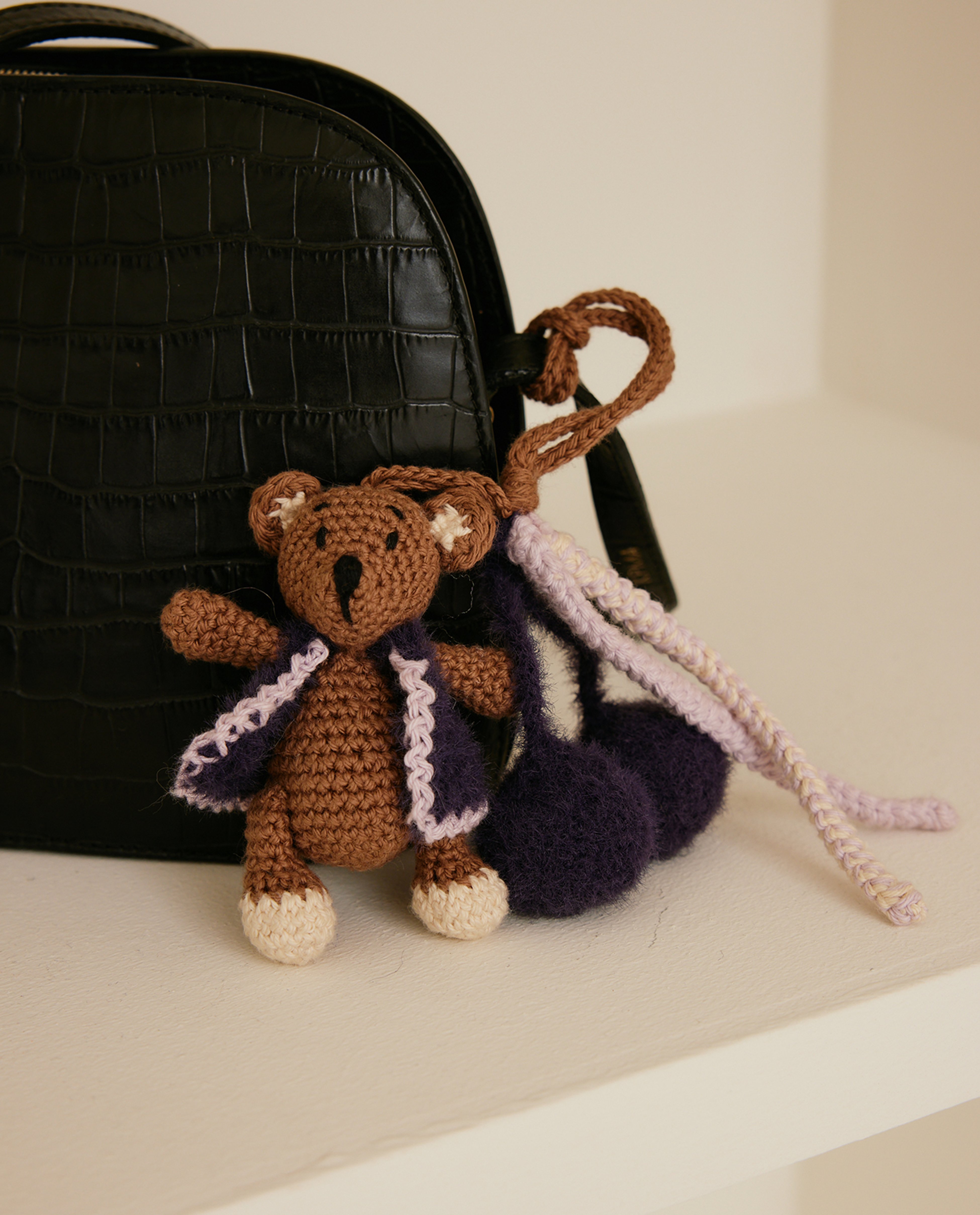 Kit Crochet Charms Ourson