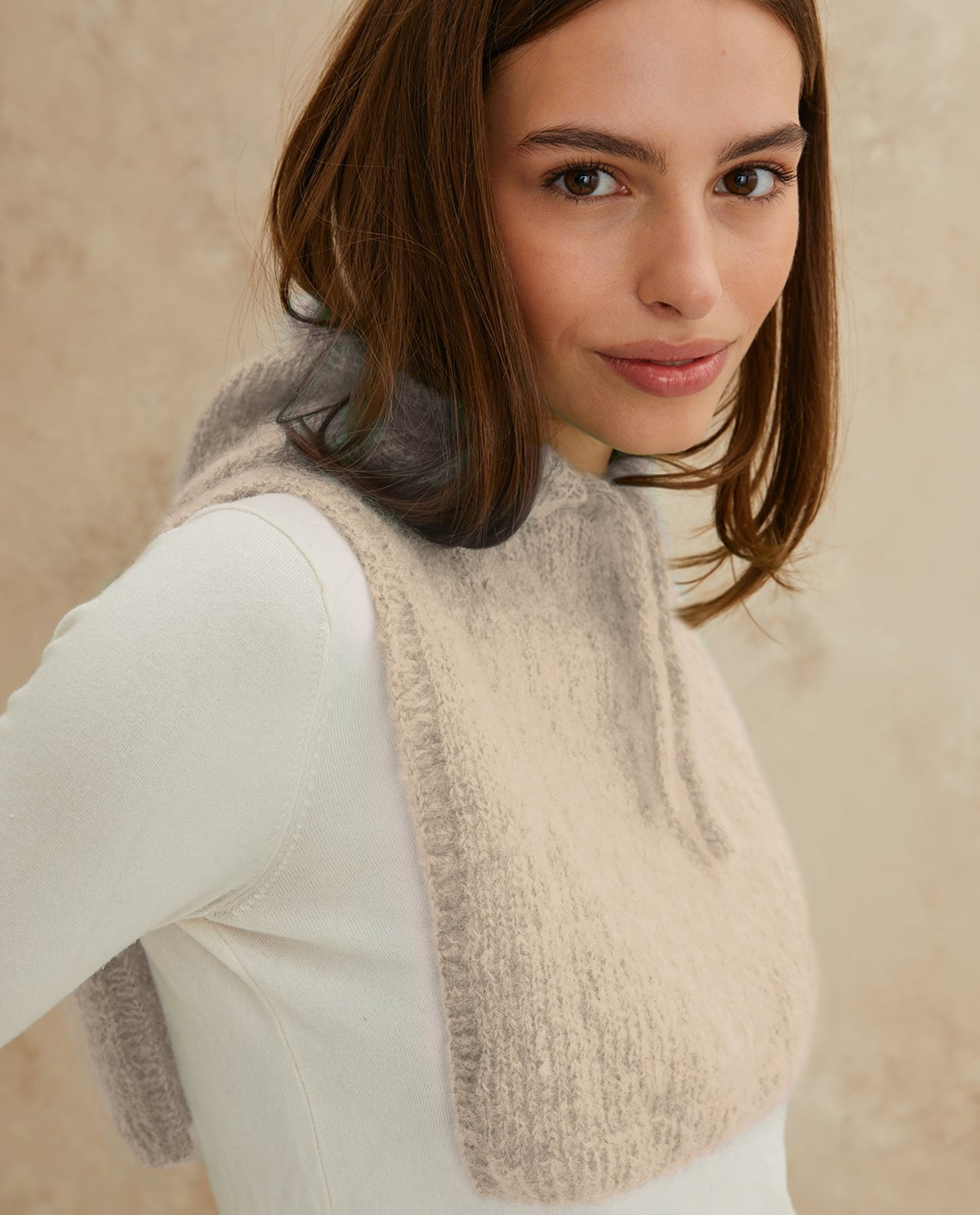 Kit Tricot Plastron Bisou