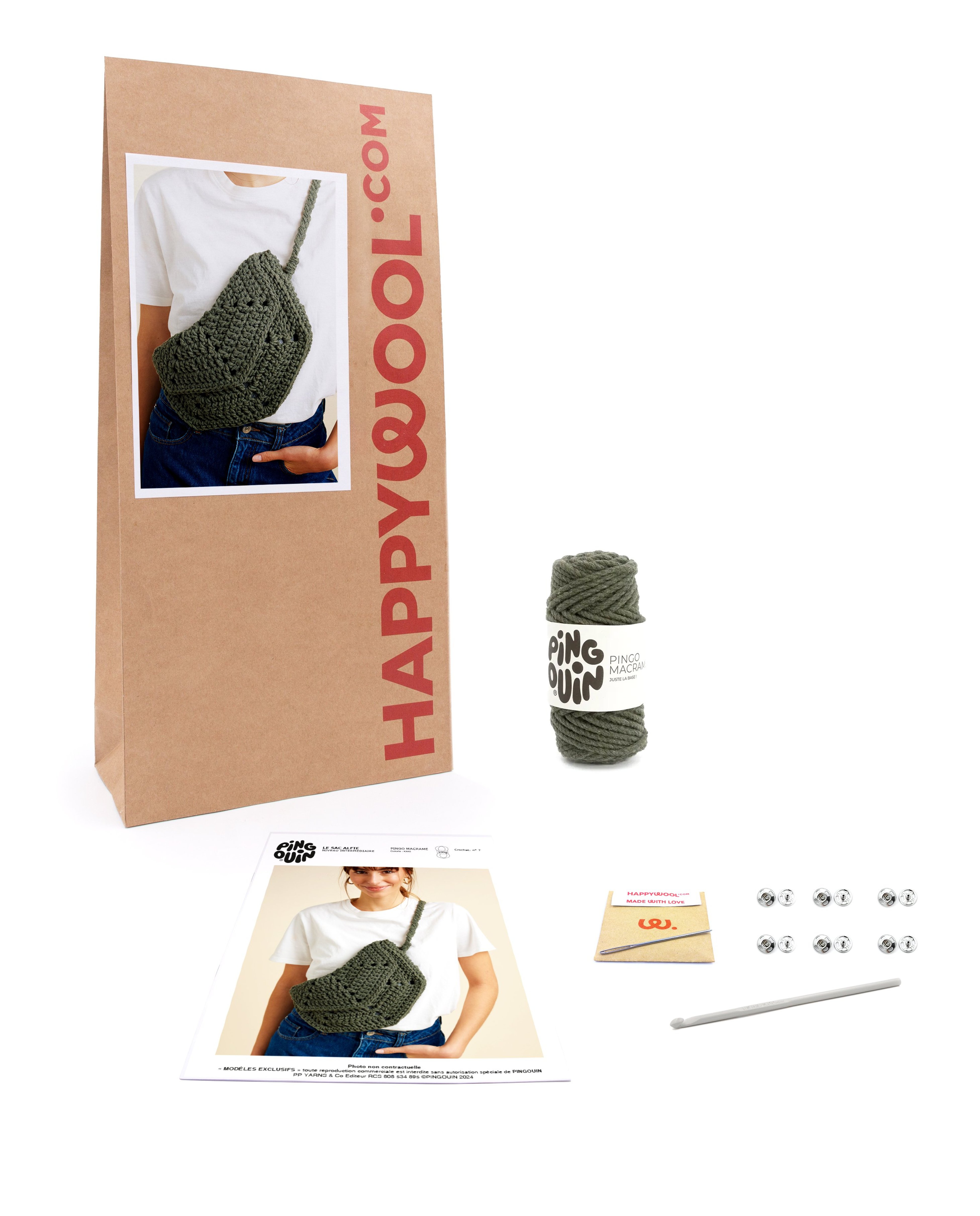 Kit Crochet Sac Alfie