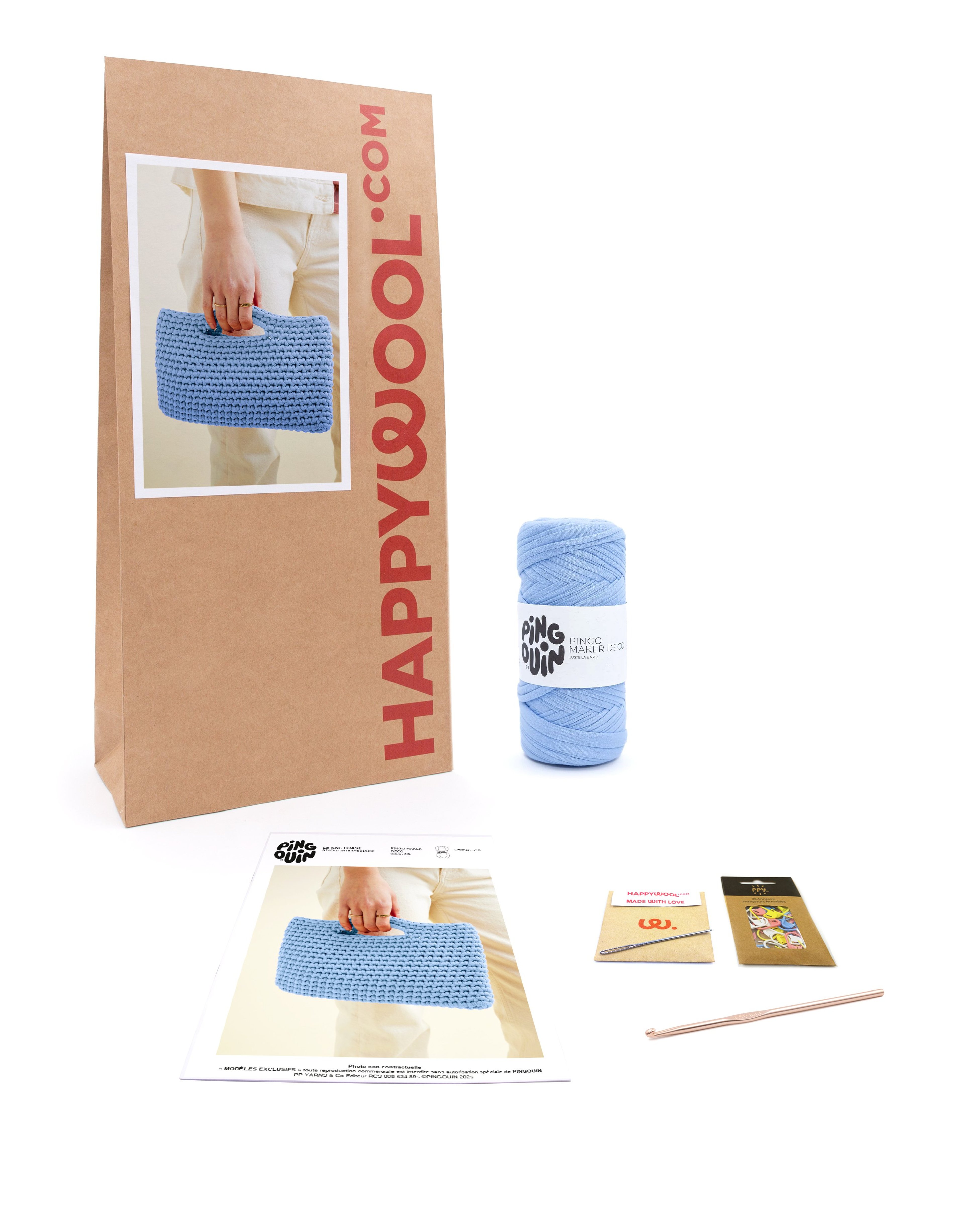 Kit Crochet Sac Chase